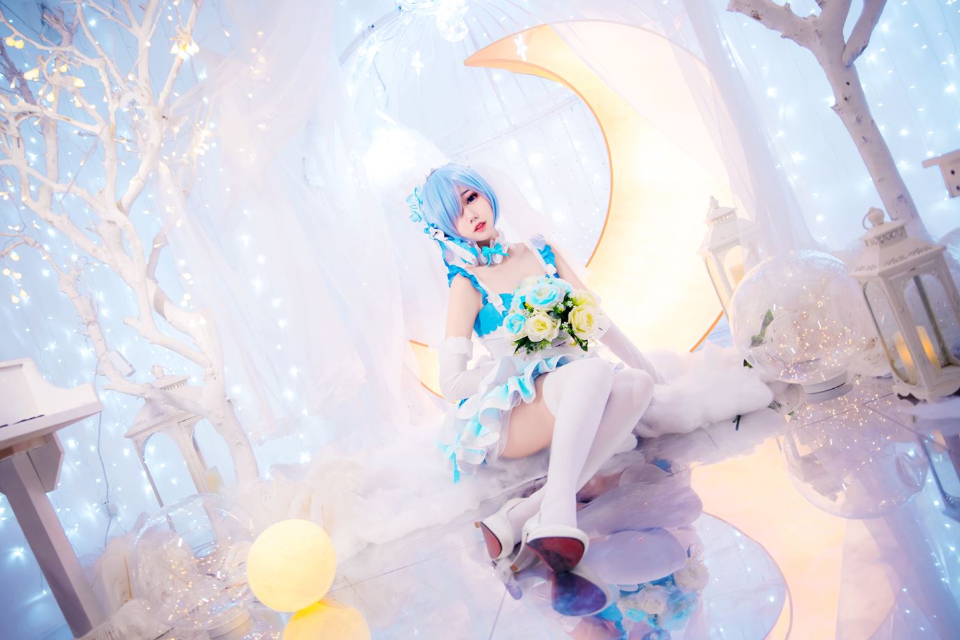 图片[23]-猫君君MaoJun – 蕾姆花嫁[38P] – 速更版-美库