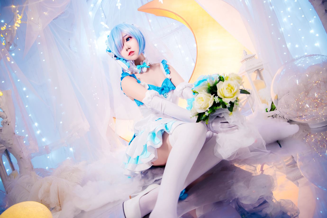 图片[24]-猫君君MaoJun – 蕾姆花嫁[38P] – 速更版-美库