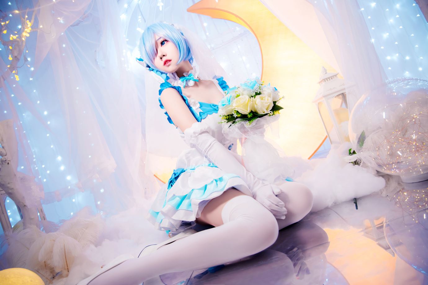 图片[28]-猫君君MaoJun – 蕾姆花嫁[38P] – 速更版-美库