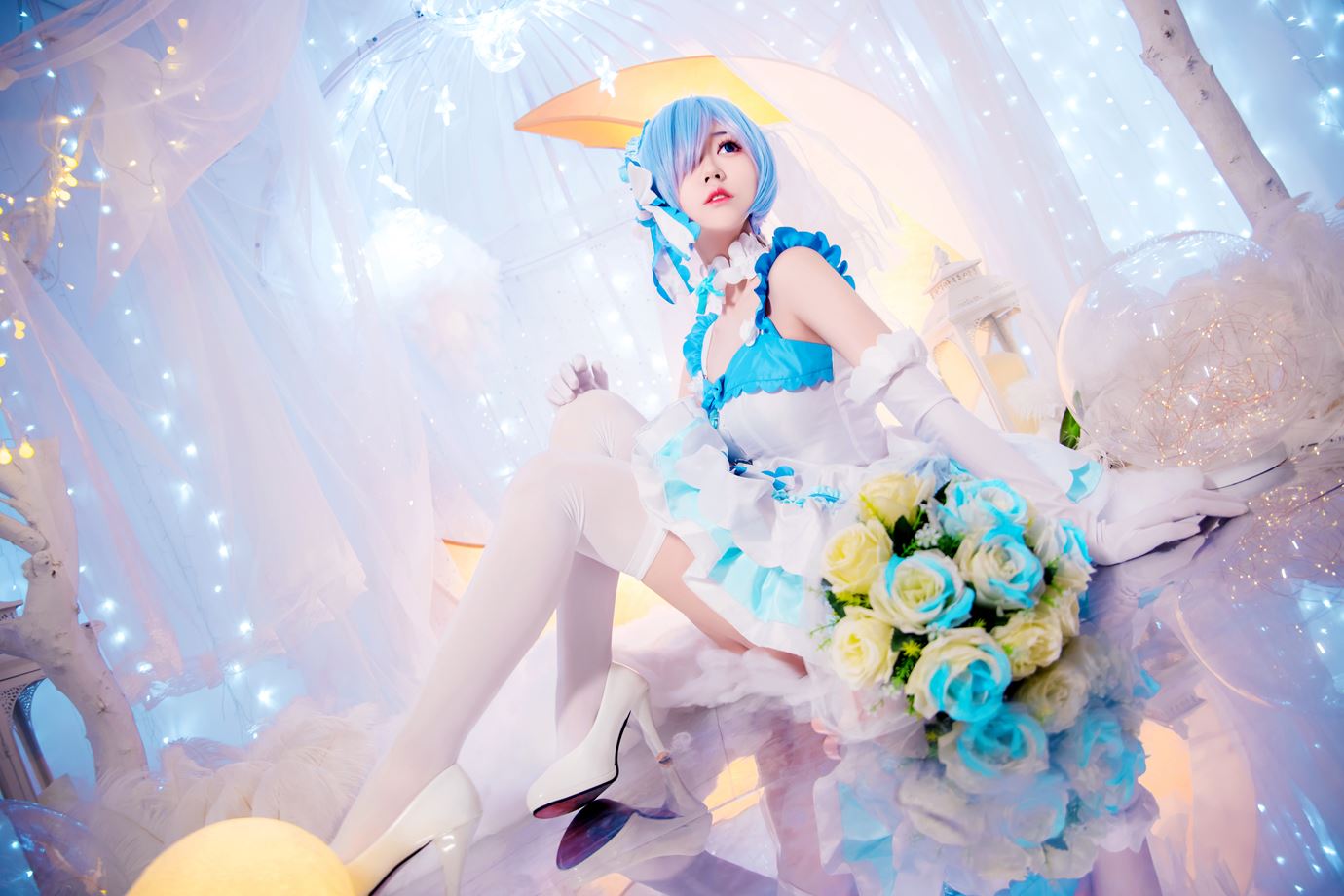 图片[30]-猫君君MaoJun – 蕾姆花嫁[38P] – 速更版-美库