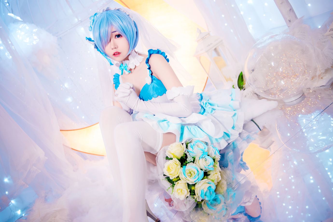 图片[31]-猫君君MaoJun – 蕾姆花嫁[38P] – 速更版-美库