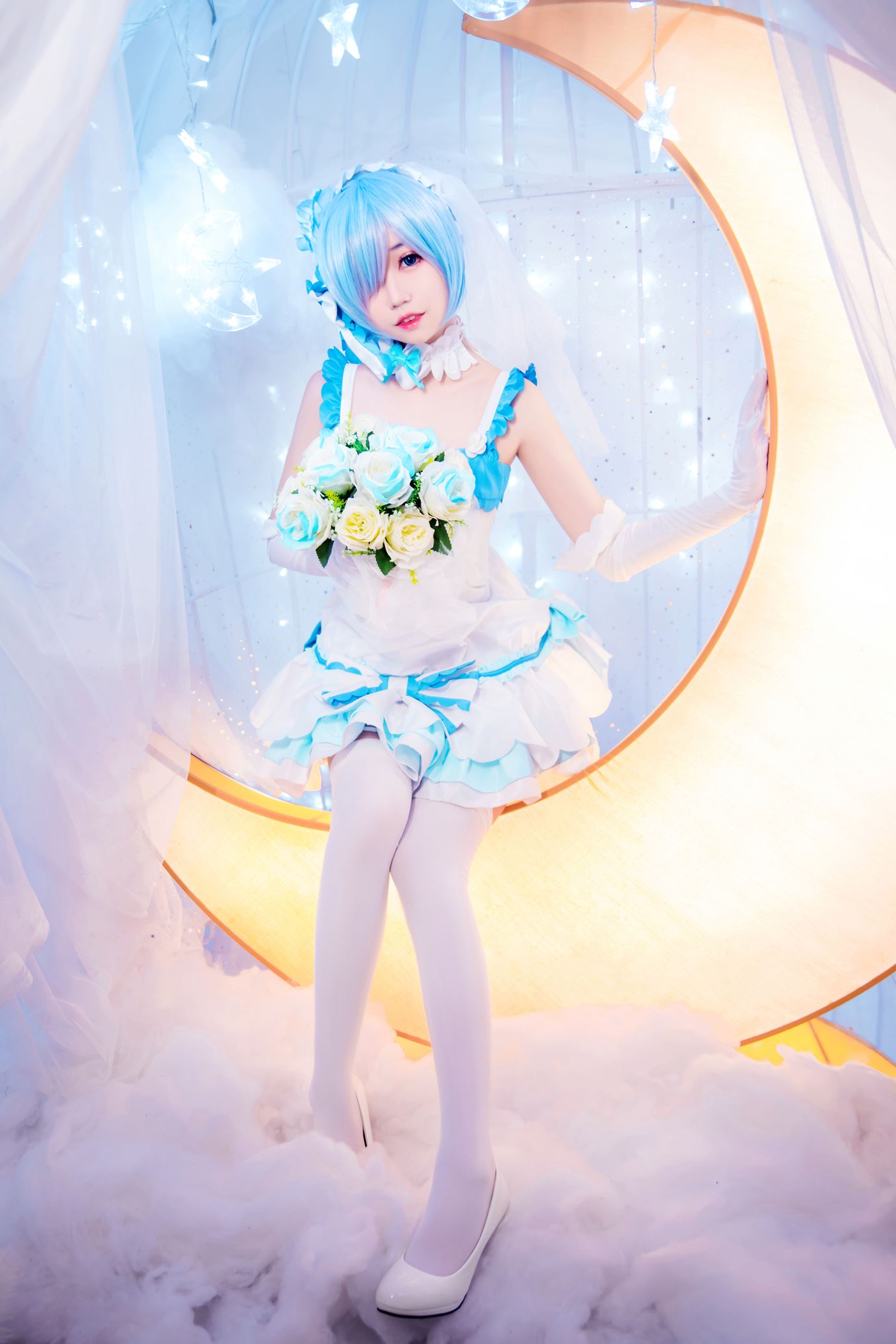 图片[32]-猫君君MaoJun – 蕾姆花嫁[38P] – 速更版-美库