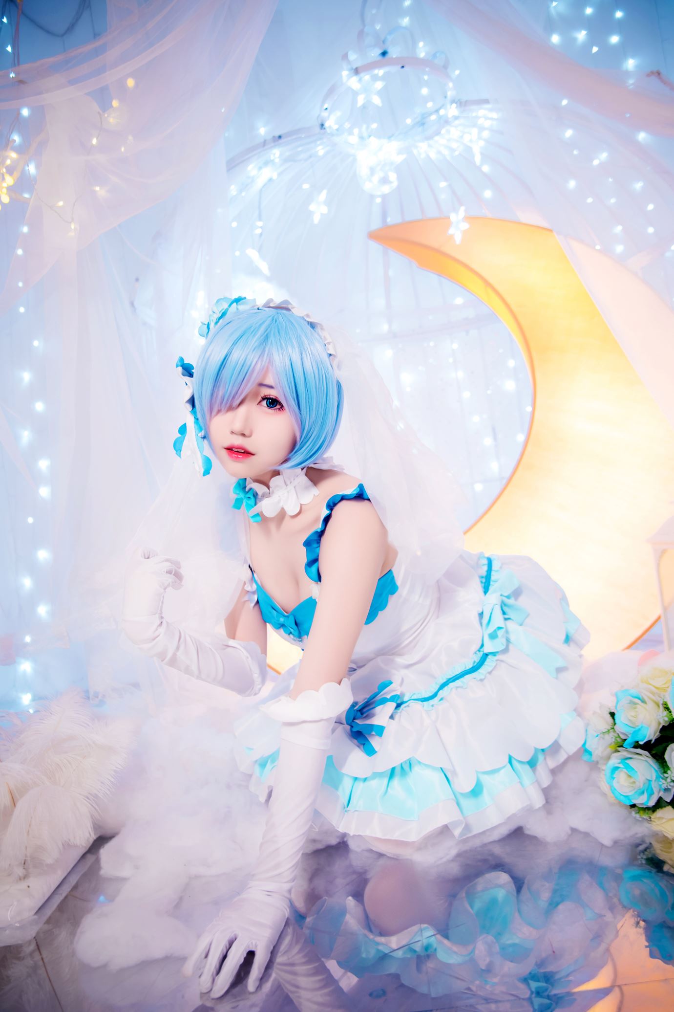 图片[34]-猫君君MaoJun – 蕾姆花嫁[38P] – 速更版-美库