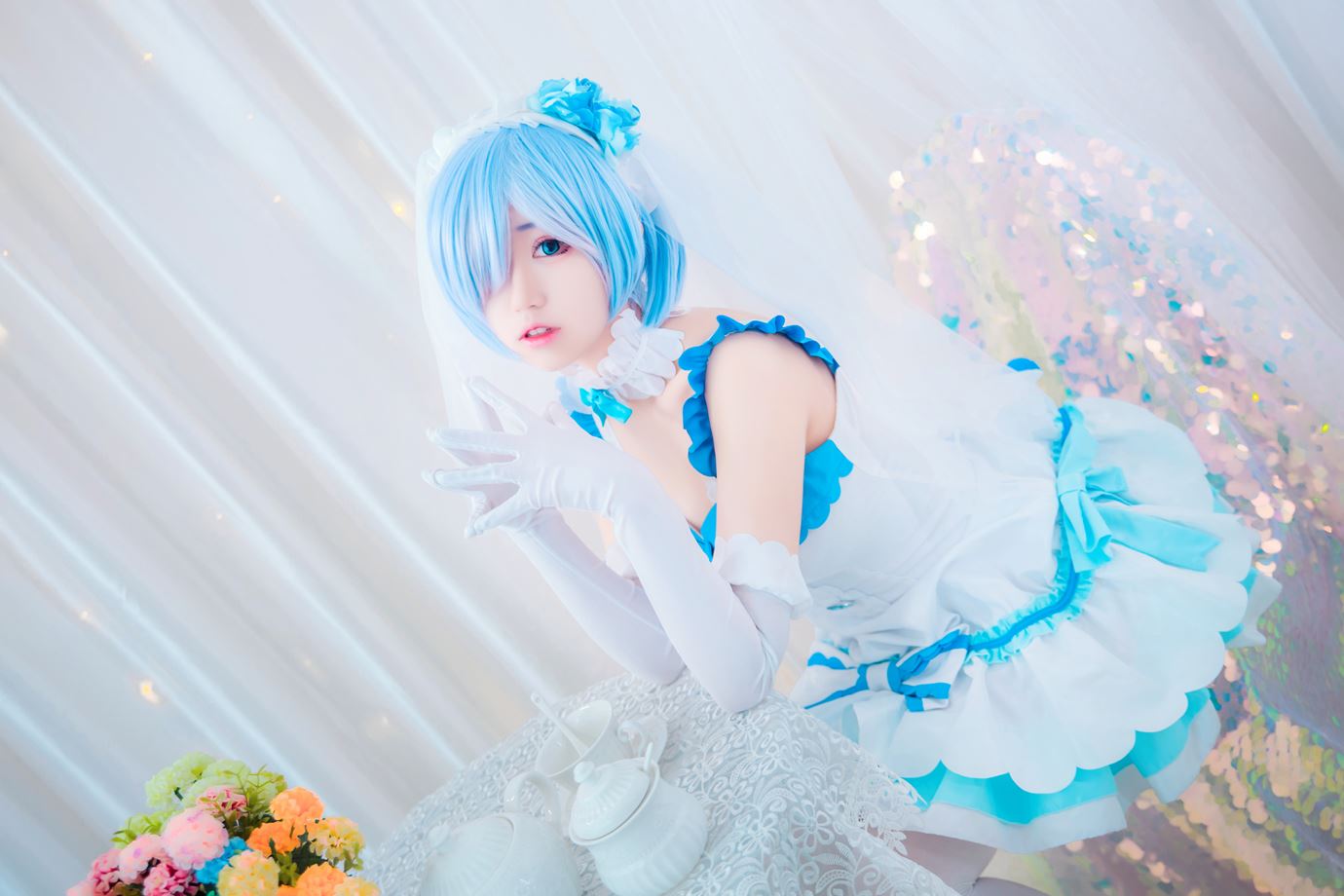 图片[36]-猫君君MaoJun – 蕾姆花嫁[38P] – 速更版-美库