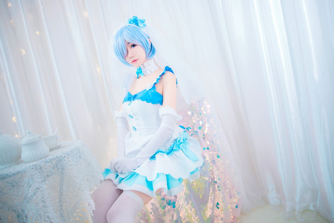 图片[39]-猫君君MaoJun – 蕾姆花嫁[38P] – 速更版-美库