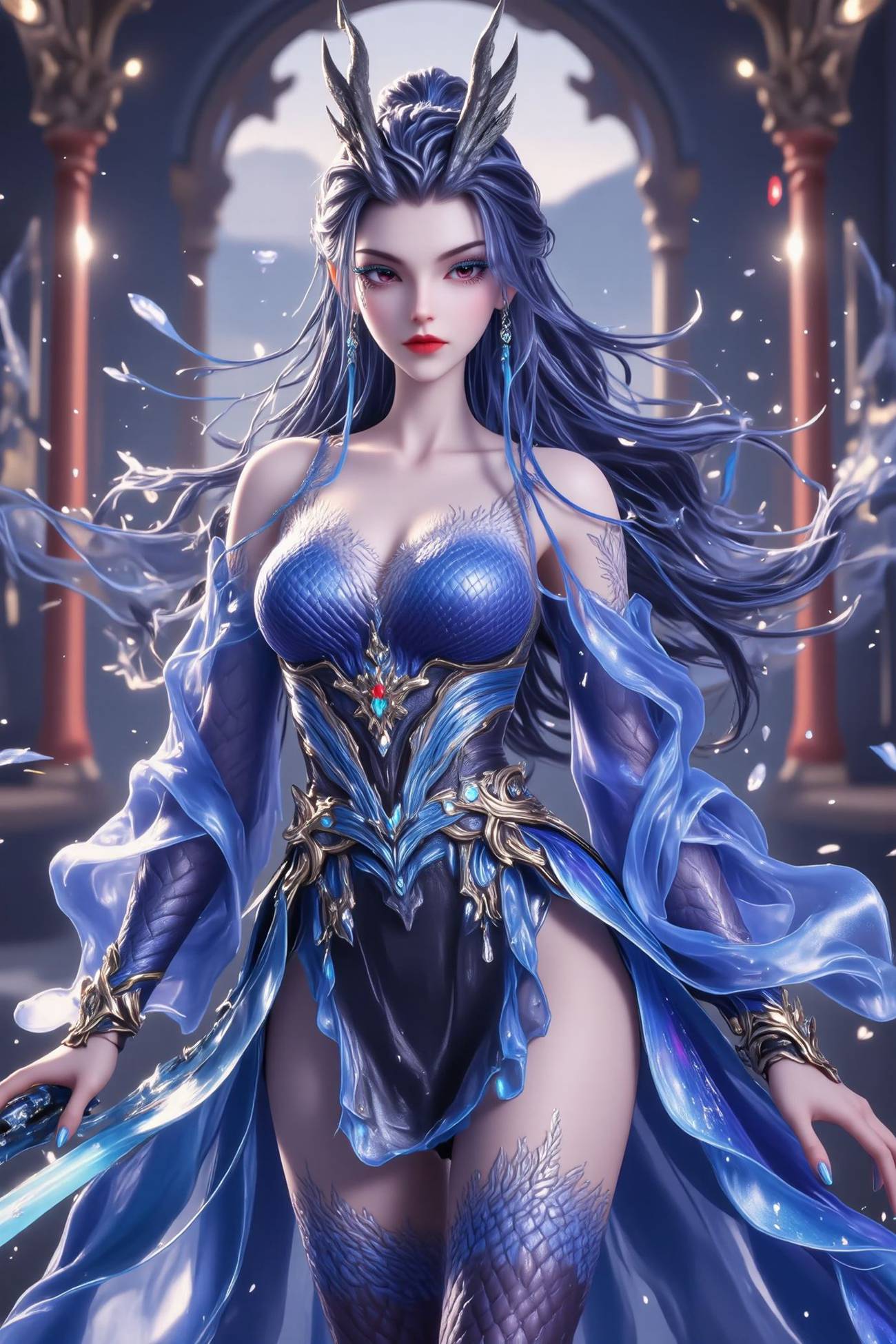 图片[13]-AI绘画 564 敖闰[40P] – 速更版-美库