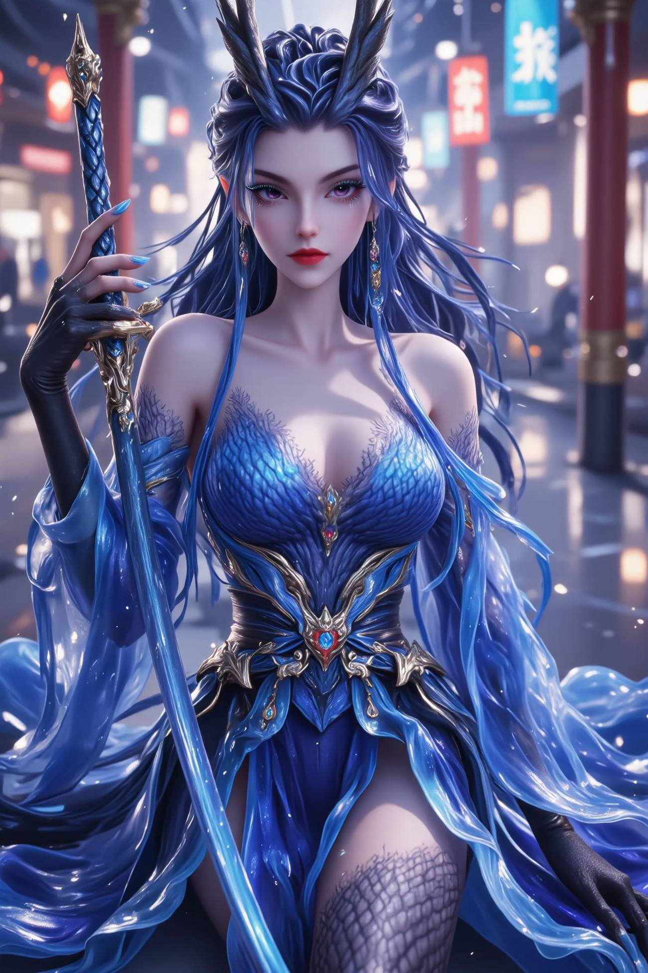 图片[15]-AI绘画 564 敖闰[40P] – 速更版-美库