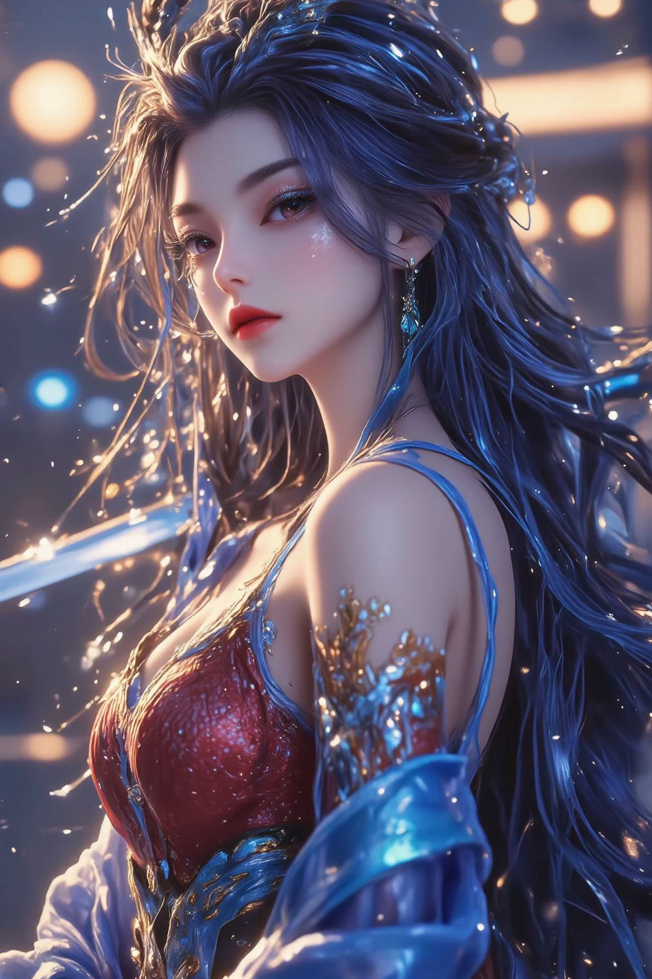 图片[17]-AI绘画 564 敖闰[40P] – 速更版-美库