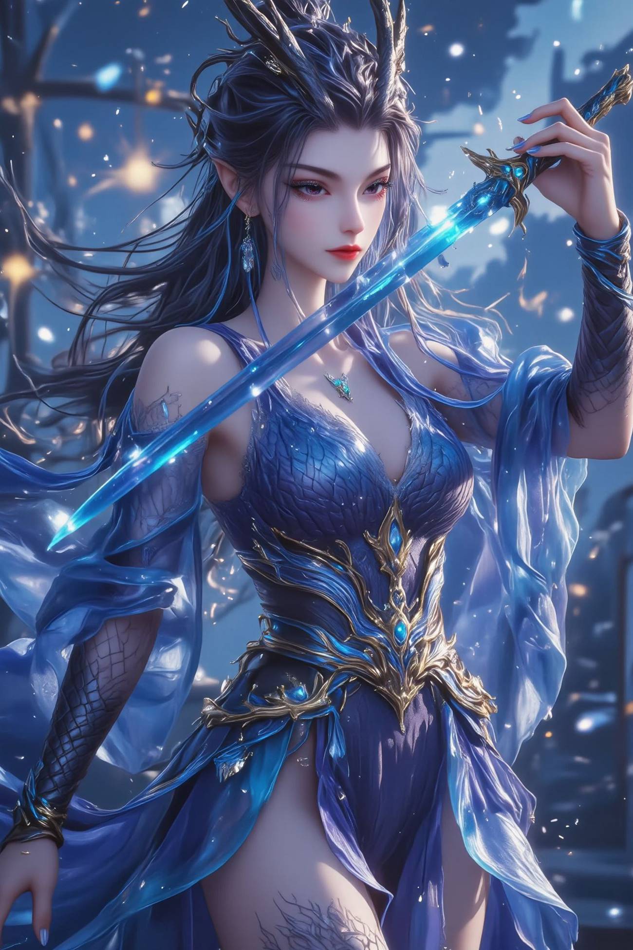 图片[19]-AI绘画 564 敖闰[40P] – 速更版-美库