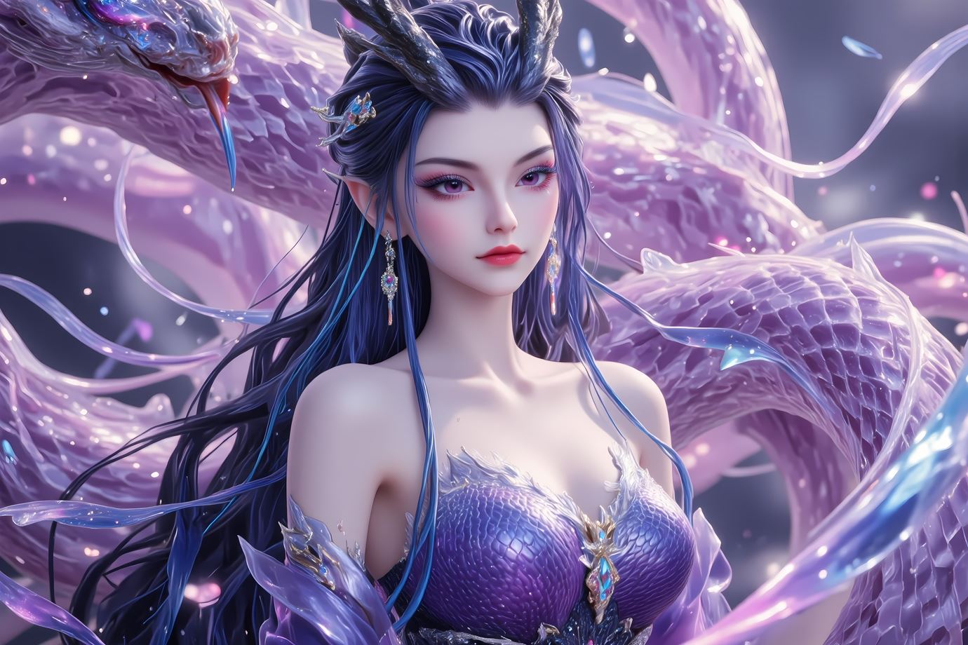 图片[22]-AI绘画 564 敖闰[40P] – 速更版-美库