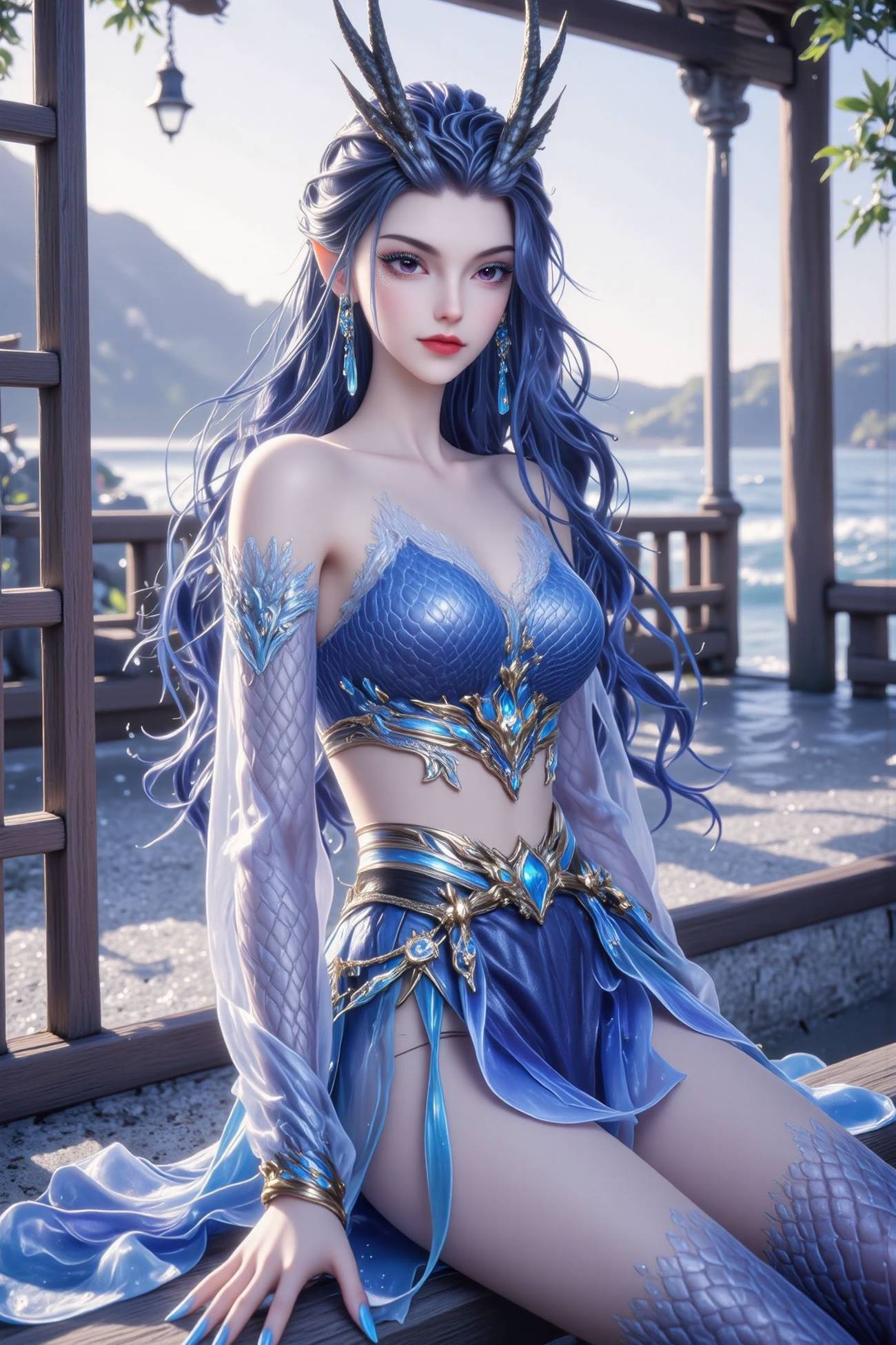 图片[23]-AI绘画 564 敖闰[40P] – 速更版-美库