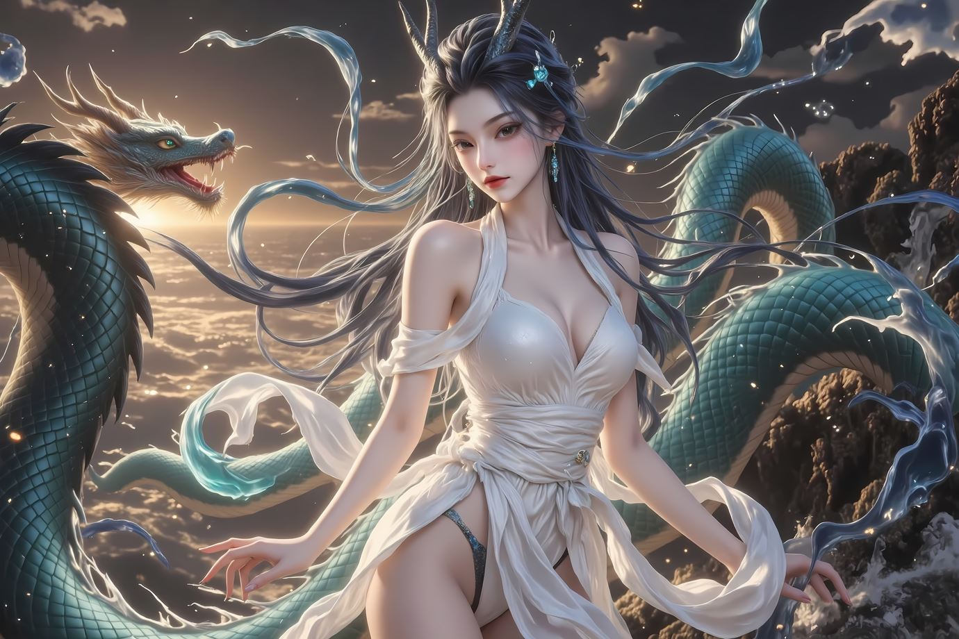 图片[28]-AI绘画 564 敖闰[40P] – 速更版-美库