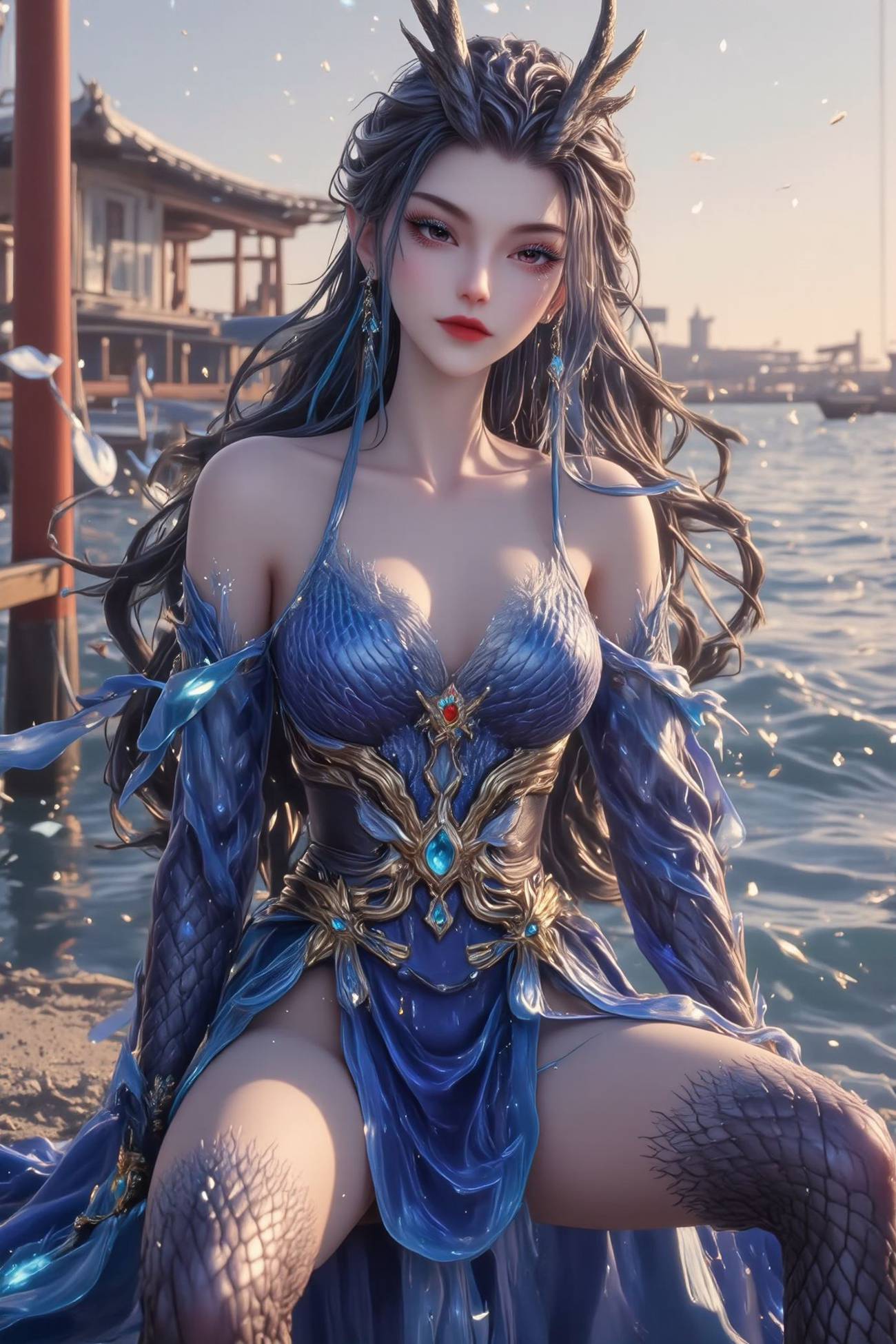 图片[33]-AI绘画 564 敖闰[40P] – 速更版-美库