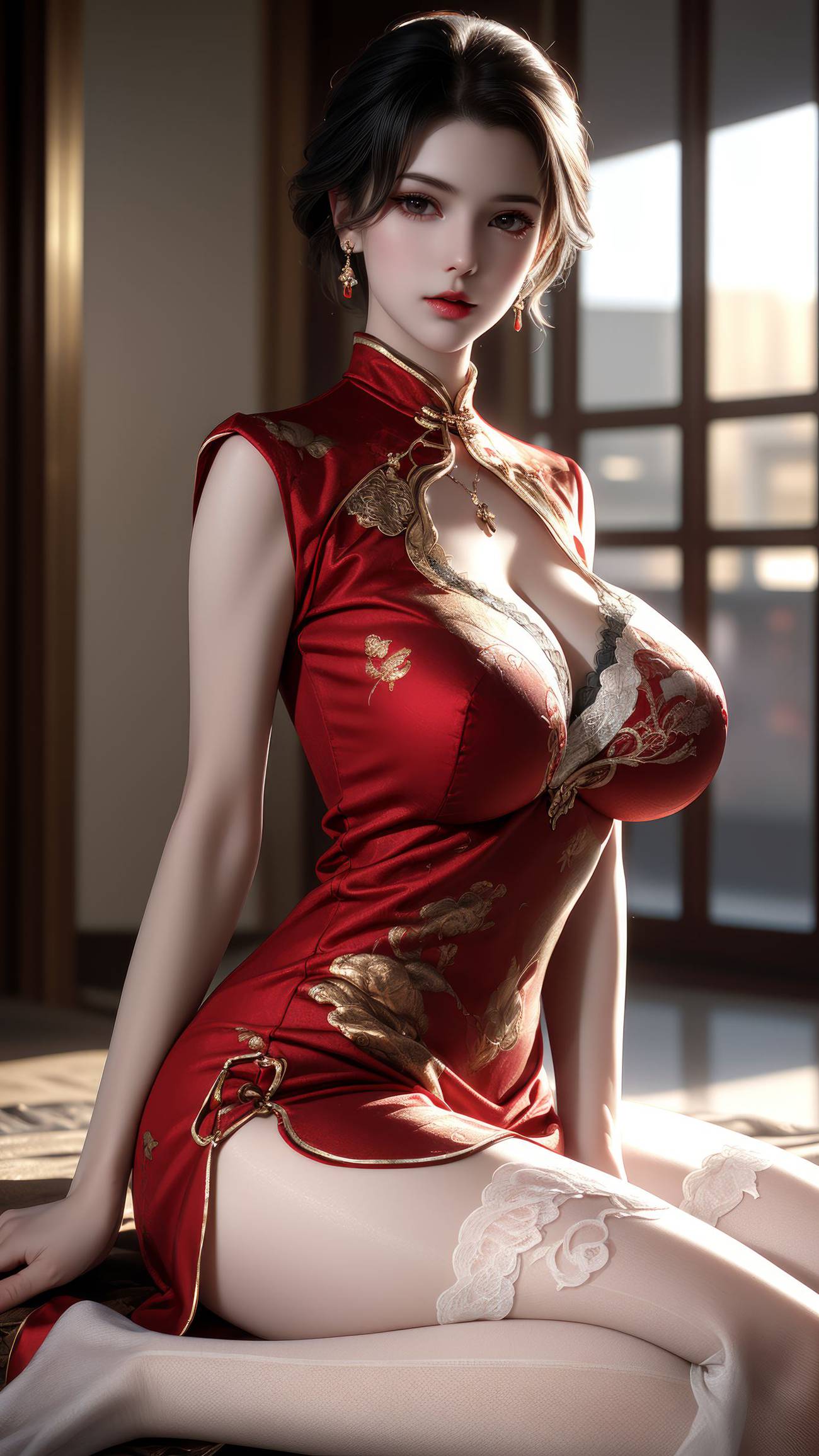 图片[35]-AI绘画 566 比比东[70P] – 速更版-美库