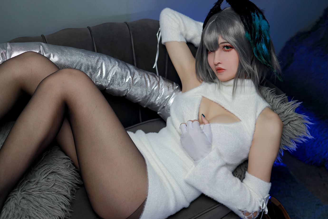 图片[22]-山崎雷纳 – 阿克奈兹霍尔海亚竖毛衣[67P] – 速更版-美库