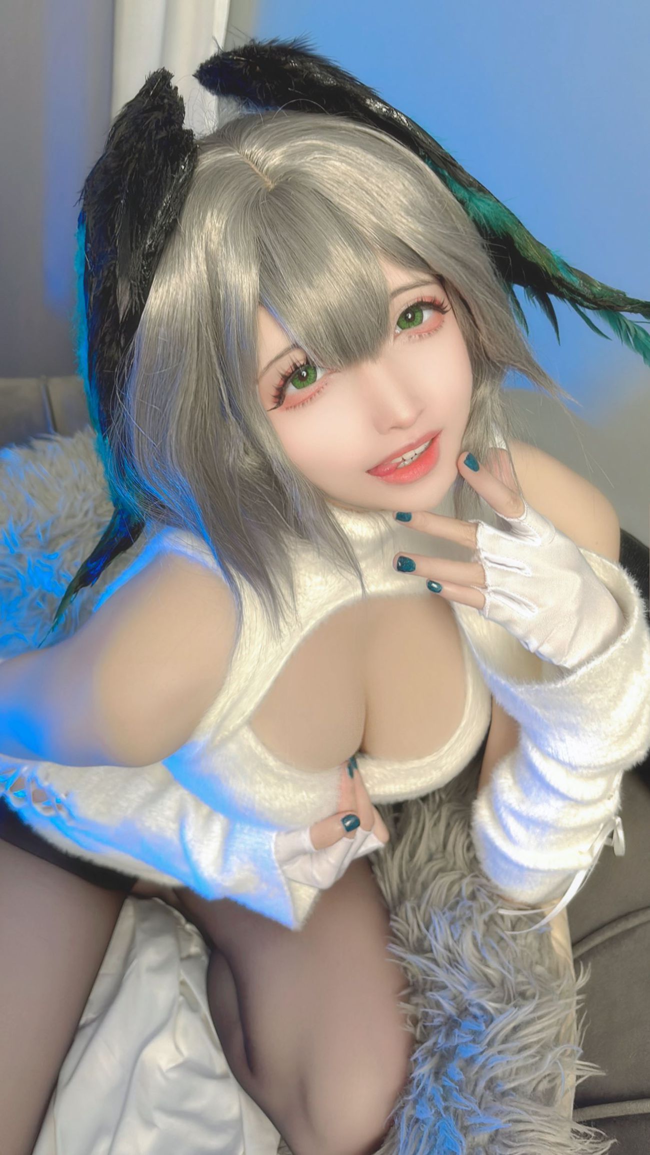 图片[23]-山崎雷纳 – 阿克奈兹霍尔海亚竖毛衣[67P] – 速更版-美库