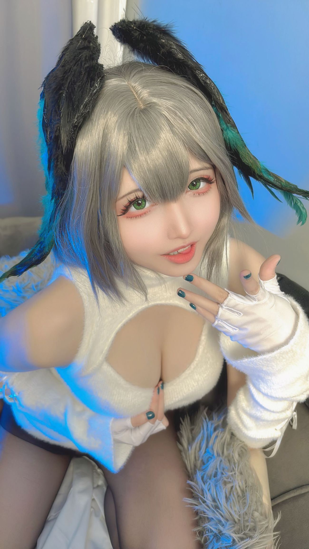 图片[24]-山崎雷纳 – 阿克奈兹霍尔海亚竖毛衣[67P] – 速更版-美库