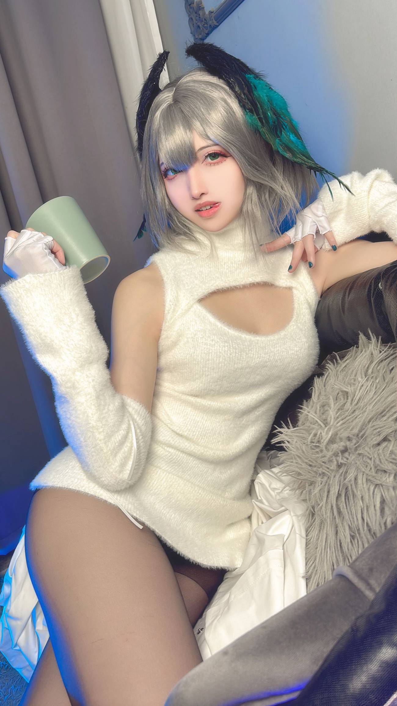 图片[31]-山崎雷纳 – 阿克奈兹霍尔海亚竖毛衣[67P] – 速更版-美库