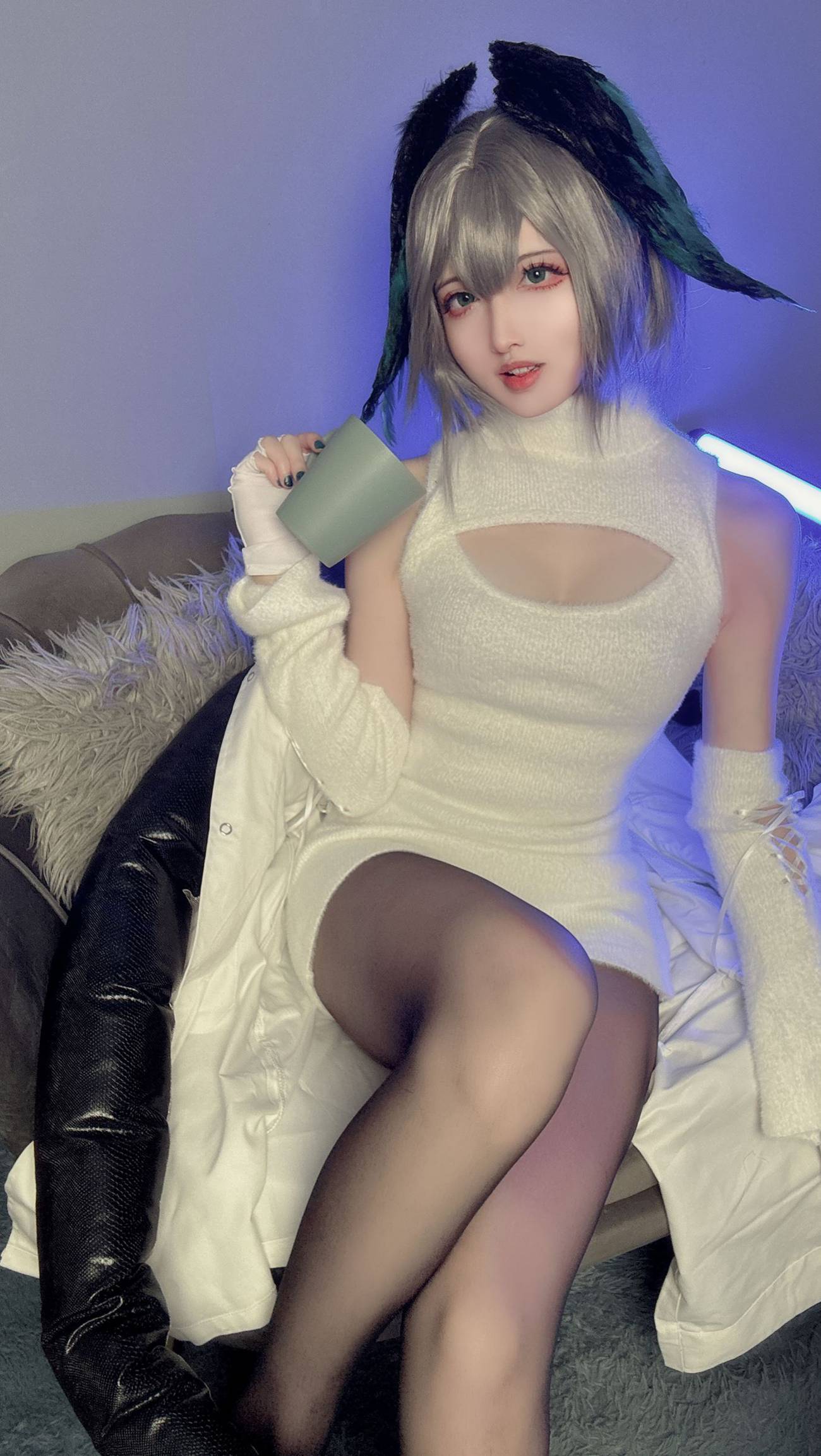 图片[42]-山崎雷纳 – 阿克奈兹霍尔海亚竖毛衣[67P] – 速更版-美库