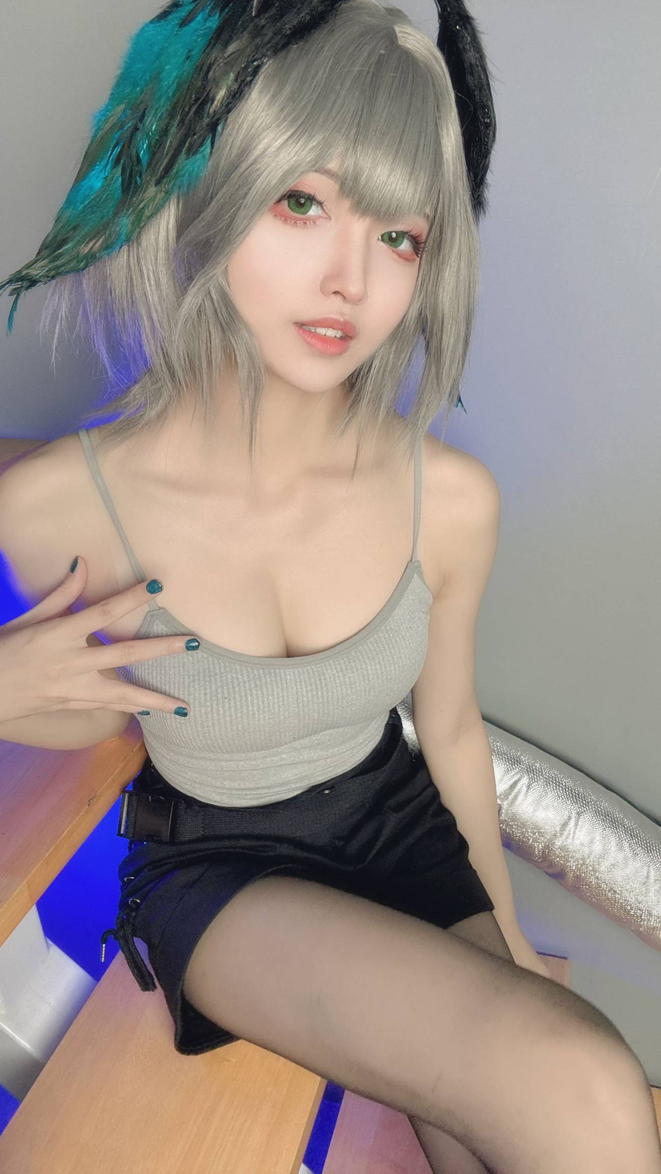 图片[44]-山崎雷纳 – 阿克奈兹霍尔海亚竖毛衣[67P] – 速更版-美库