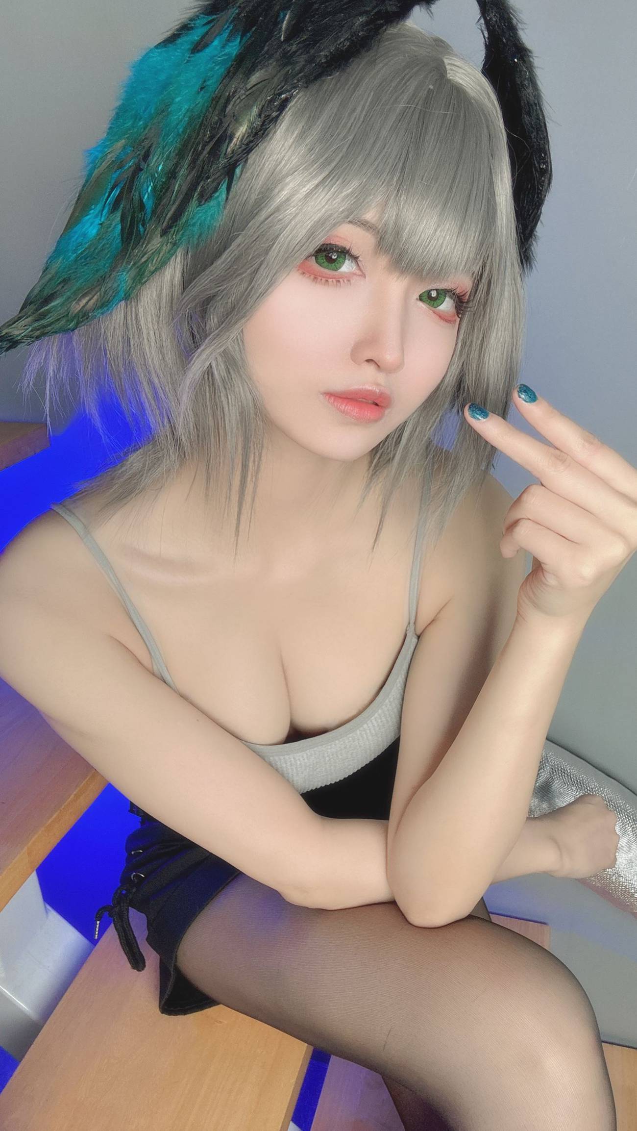 图片[45]-山崎雷纳 – 阿克奈兹霍尔海亚竖毛衣[67P] – 速更版-美库