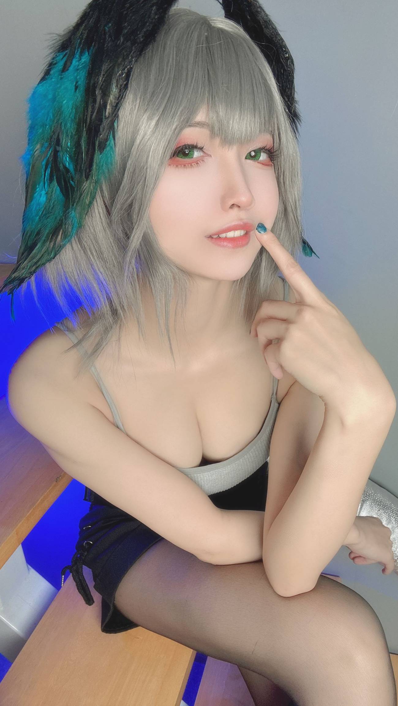 图片[46]-山崎雷纳 – 阿克奈兹霍尔海亚竖毛衣[67P] – 速更版-美库