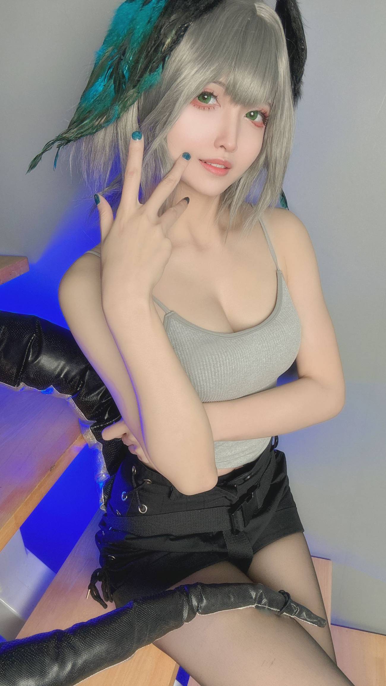 图片[53]-山崎雷纳 – 阿克奈兹霍尔海亚竖毛衣[67P] – 速更版-美库