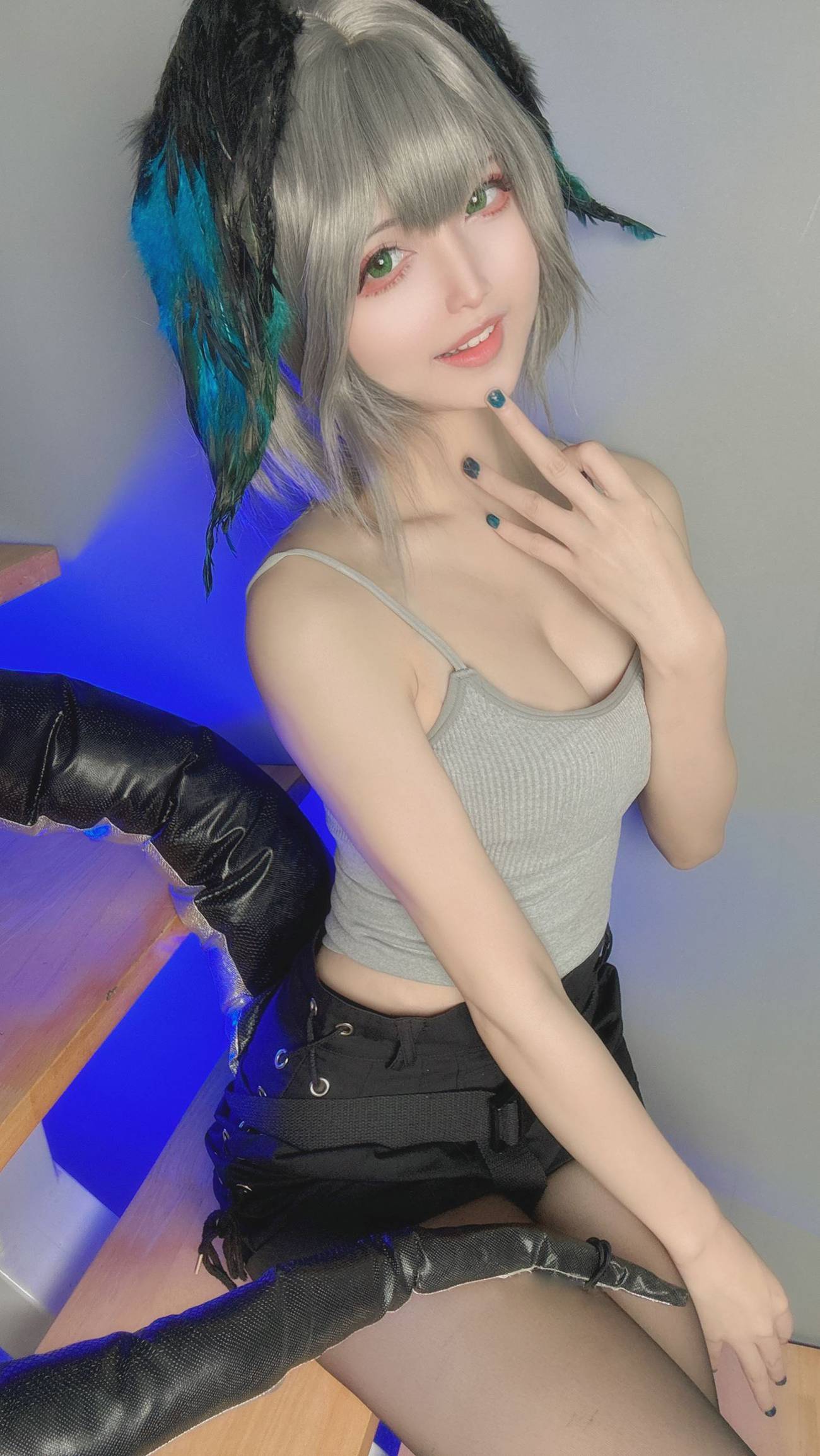 图片[56]-山崎雷纳 – 阿克奈兹霍尔海亚竖毛衣[67P] – 速更版-美库