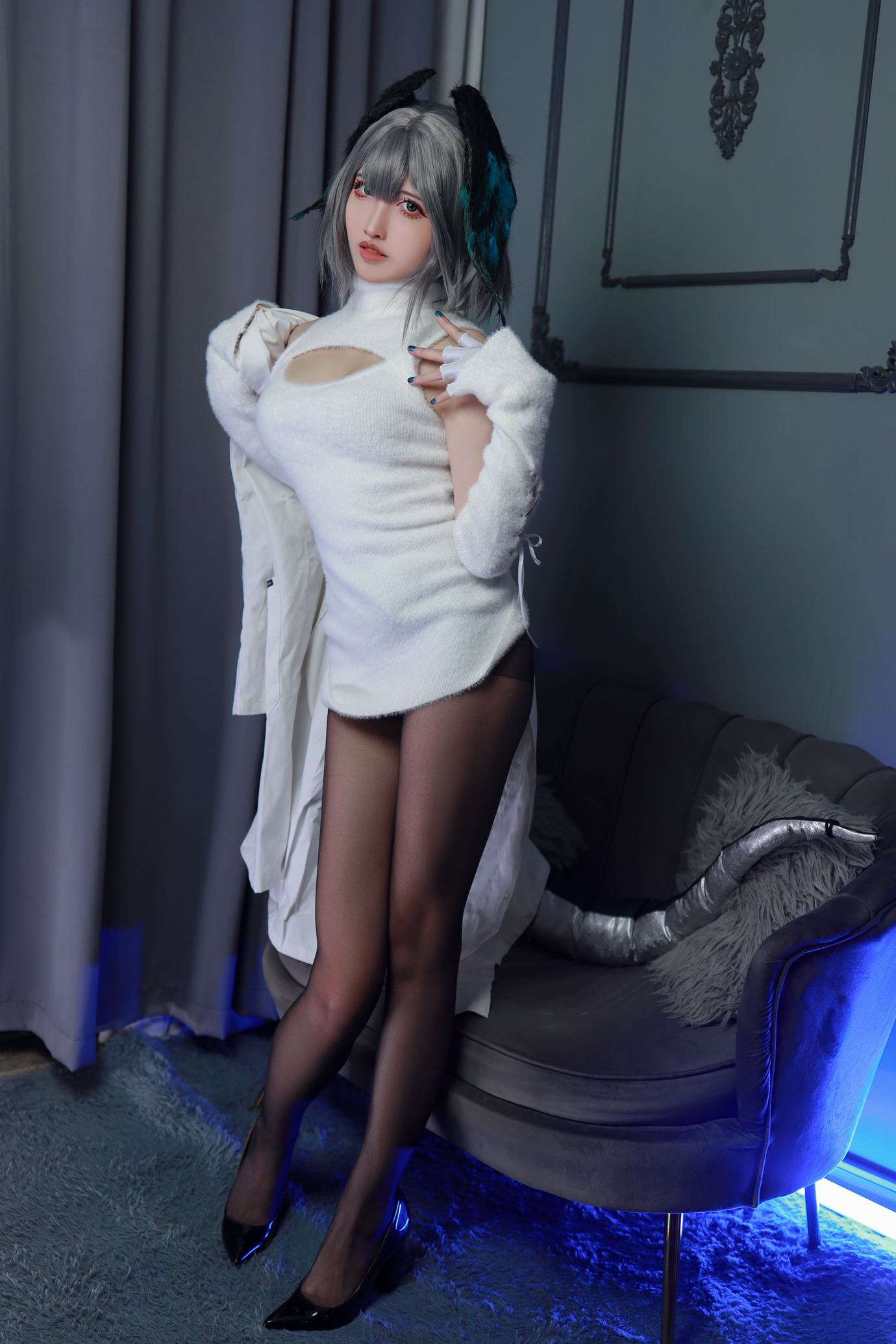 图片[62]-山崎雷纳 – 阿克奈兹霍尔海亚竖毛衣[67P] – 速更版-美库