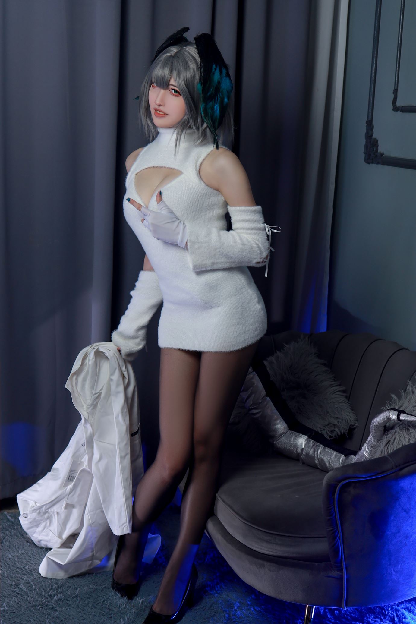 图片[63]-山崎雷纳 – 阿克奈兹霍尔海亚竖毛衣[67P] – 速更版-美库