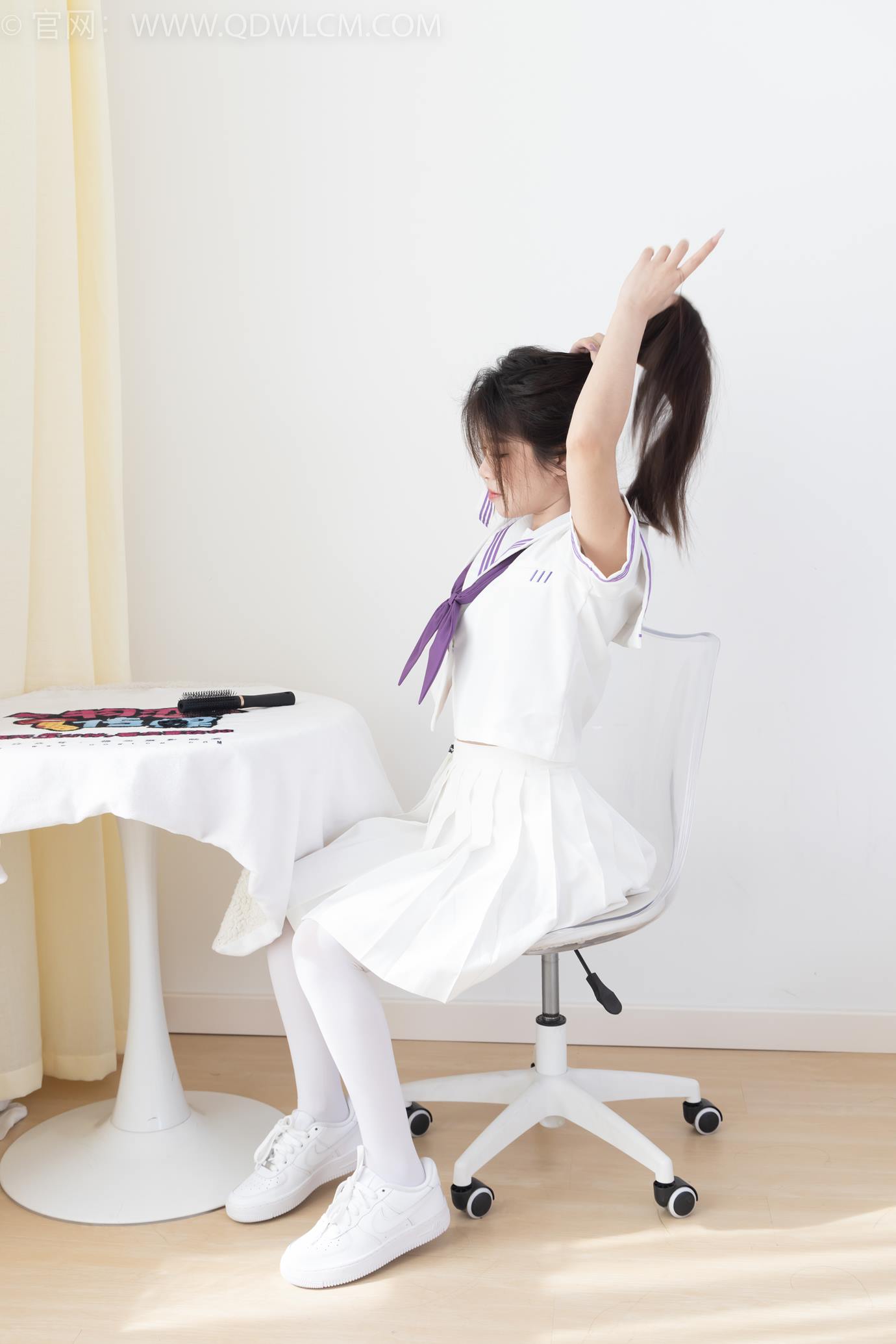 图片[14]-物恋传媒 NO.2317 闪闪-板鞋、厚白丝、jk制服[102P] – 速更版-美库