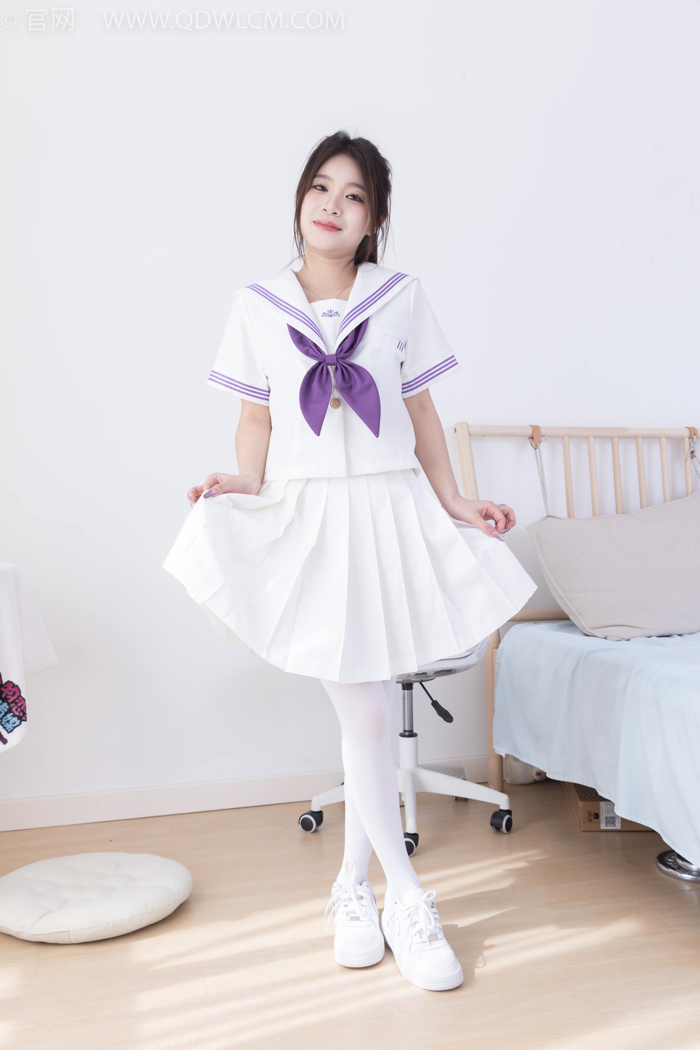 图片[17]-物恋传媒 NO.2317 闪闪-板鞋、厚白丝、jk制服[102P] – 速更版-美库