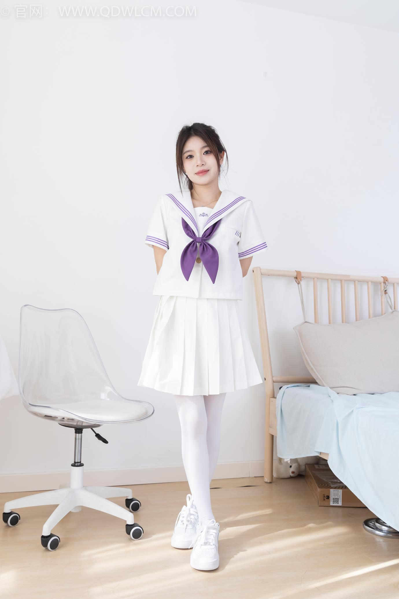 图片[20]-物恋传媒 NO.2317 闪闪-板鞋、厚白丝、jk制服[102P] – 速更版-美库