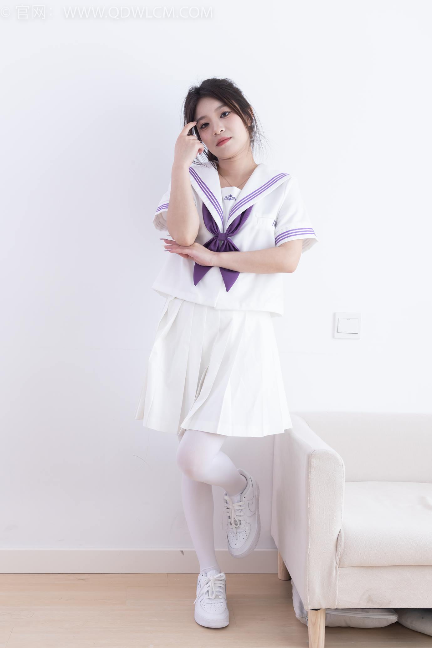 图片[44]-物恋传媒 NO.2317 闪闪-板鞋、厚白丝、jk制服[102P] – 速更版-美库