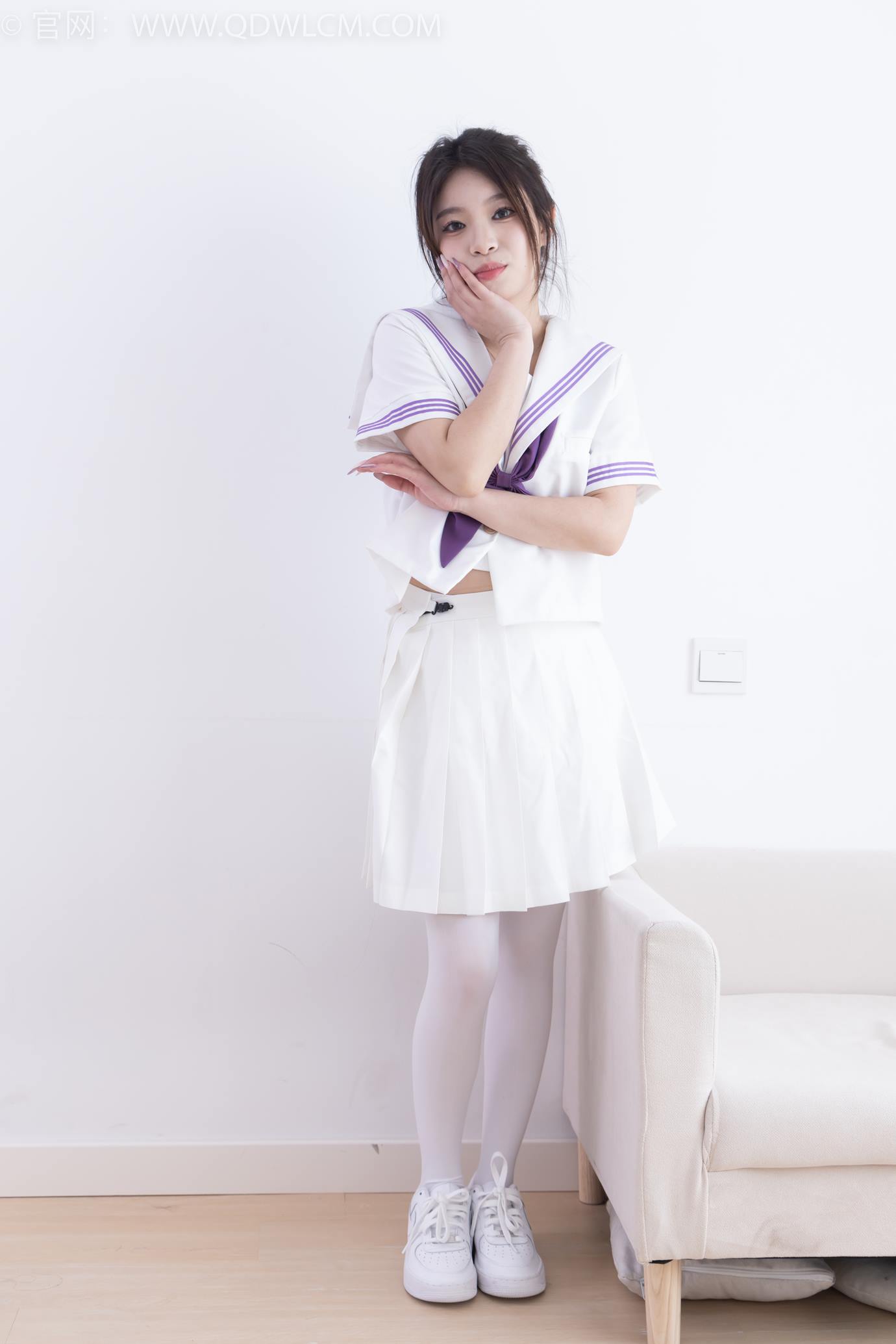 图片[48]-物恋传媒 NO.2317 闪闪-板鞋、厚白丝、jk制服[102P] – 速更版-美库