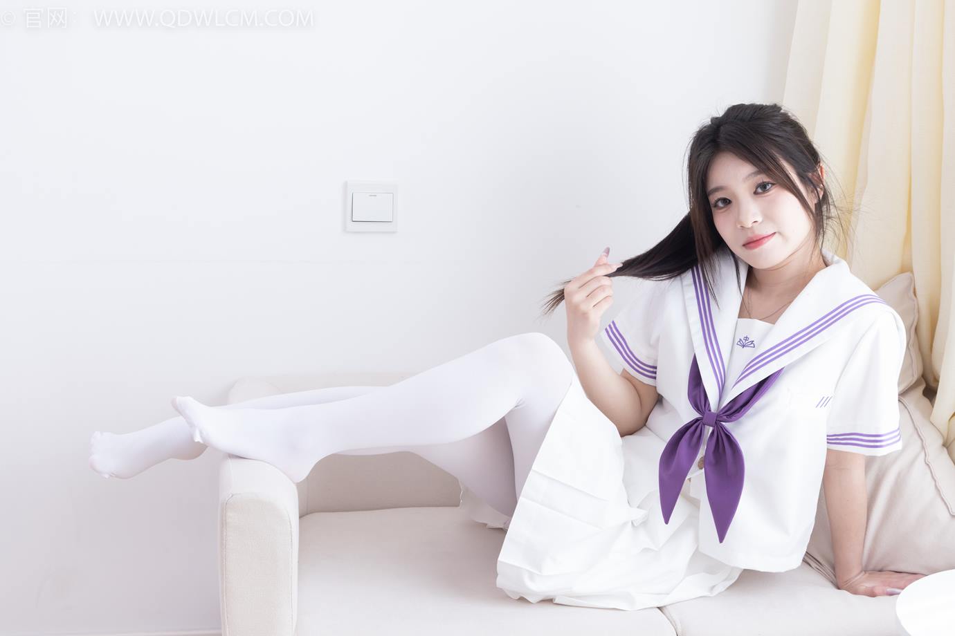 图片[80]-物恋传媒 NO.2317 闪闪-板鞋、厚白丝、jk制服[102P] – 速更版-美库