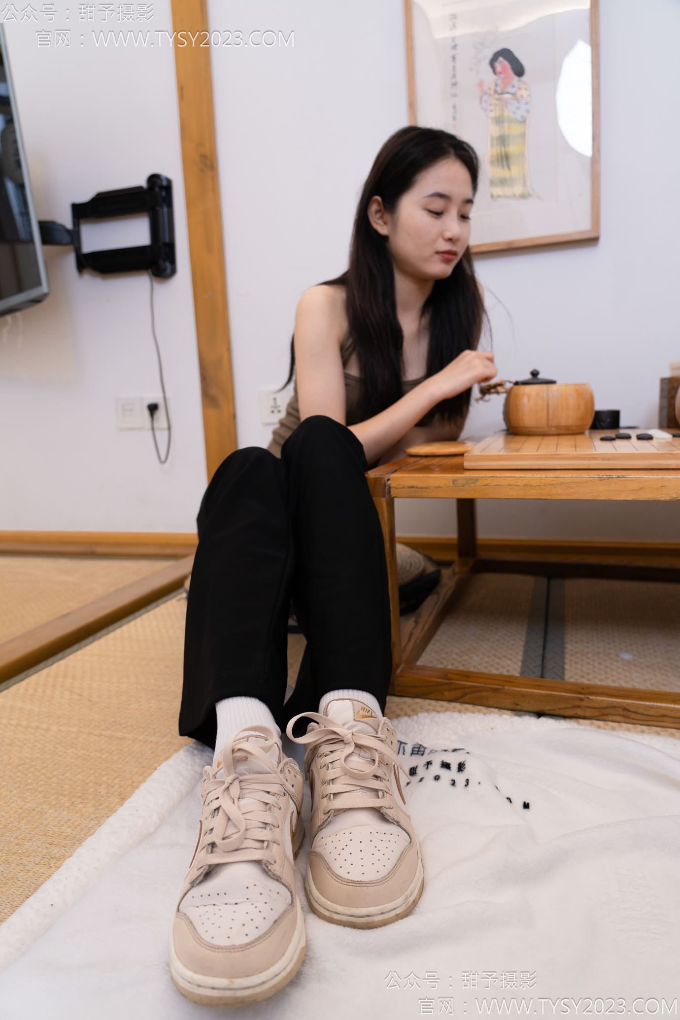 图片[14]-甜予摄影 NO.145 思思小云-板鞋、白棉袜、薄肉丝[107P] – 速更版-美库