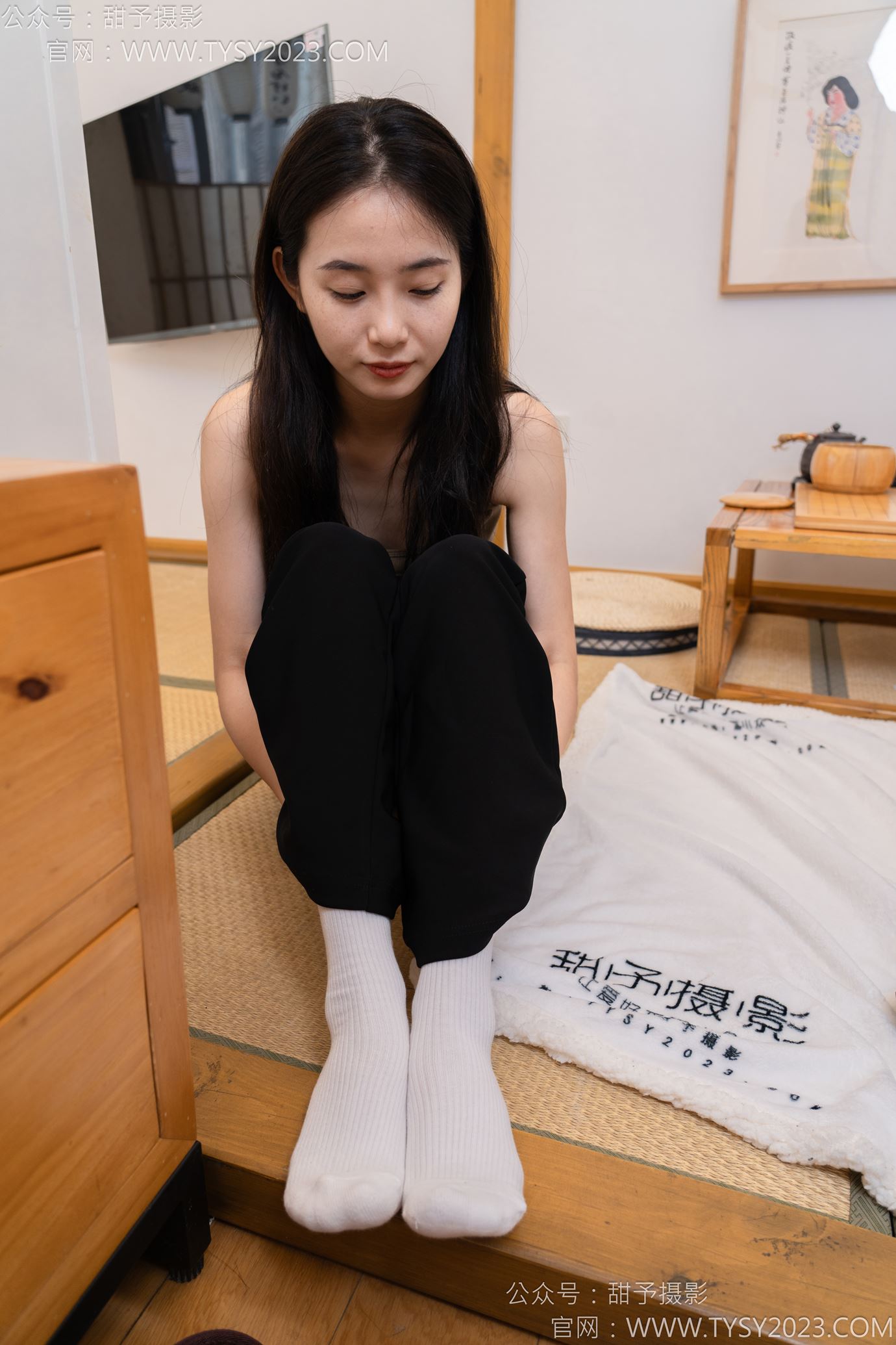 图片[33]-甜予摄影 NO.145 思思小云-板鞋、白棉袜、薄肉丝[107P] – 速更版-美库