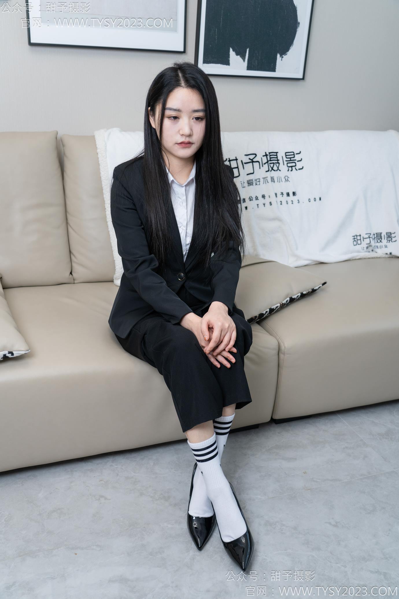 图片[17]-甜予摄影 NO.147 澜澜-凉鞋、高跟鞋、长腿袜、白棉袜[109P] – 速更版-美库