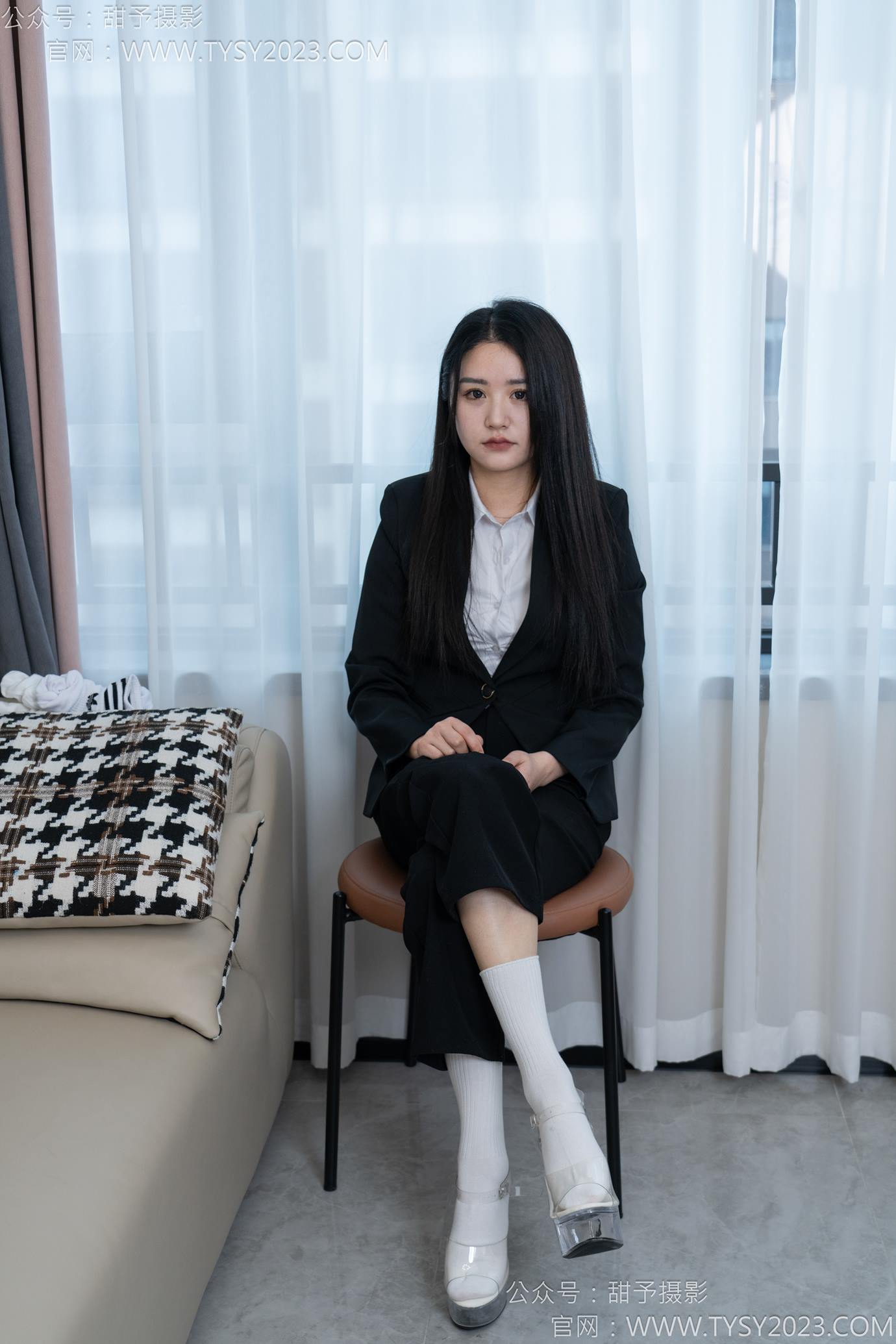 图片[22]-甜予摄影 NO.147 澜澜-凉鞋、高跟鞋、长腿袜、白棉袜[109P] – 速更版-美库