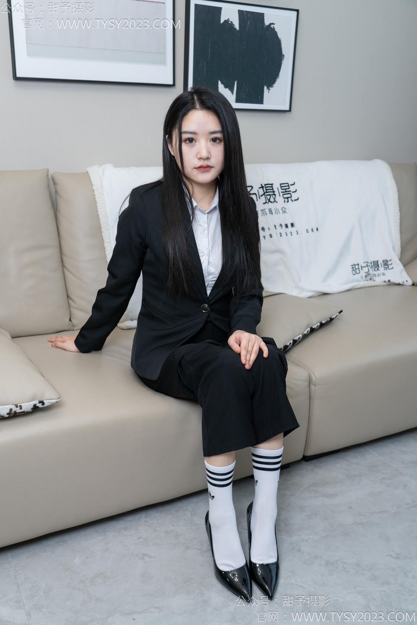 图片[34]-甜予摄影 NO.147 澜澜-凉鞋、高跟鞋、长腿袜、白棉袜[109P] – 速更版-美库