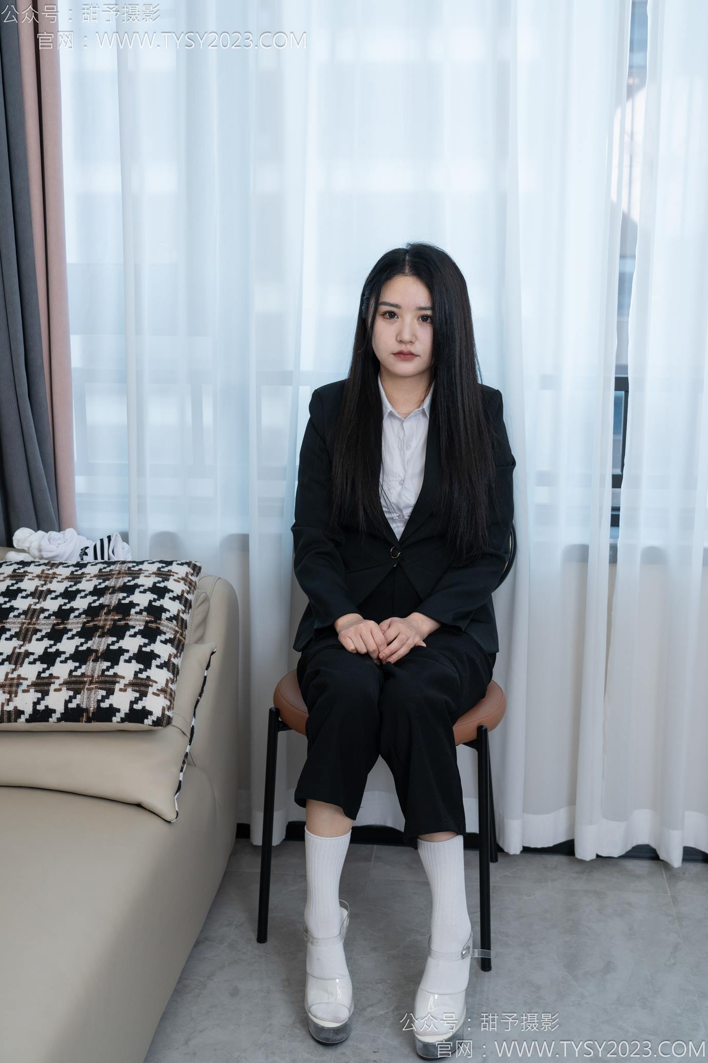 图片[110]-甜予摄影 NO.147 澜澜-凉鞋、高跟鞋、长腿袜、白棉袜[109P] – 速更版-美库