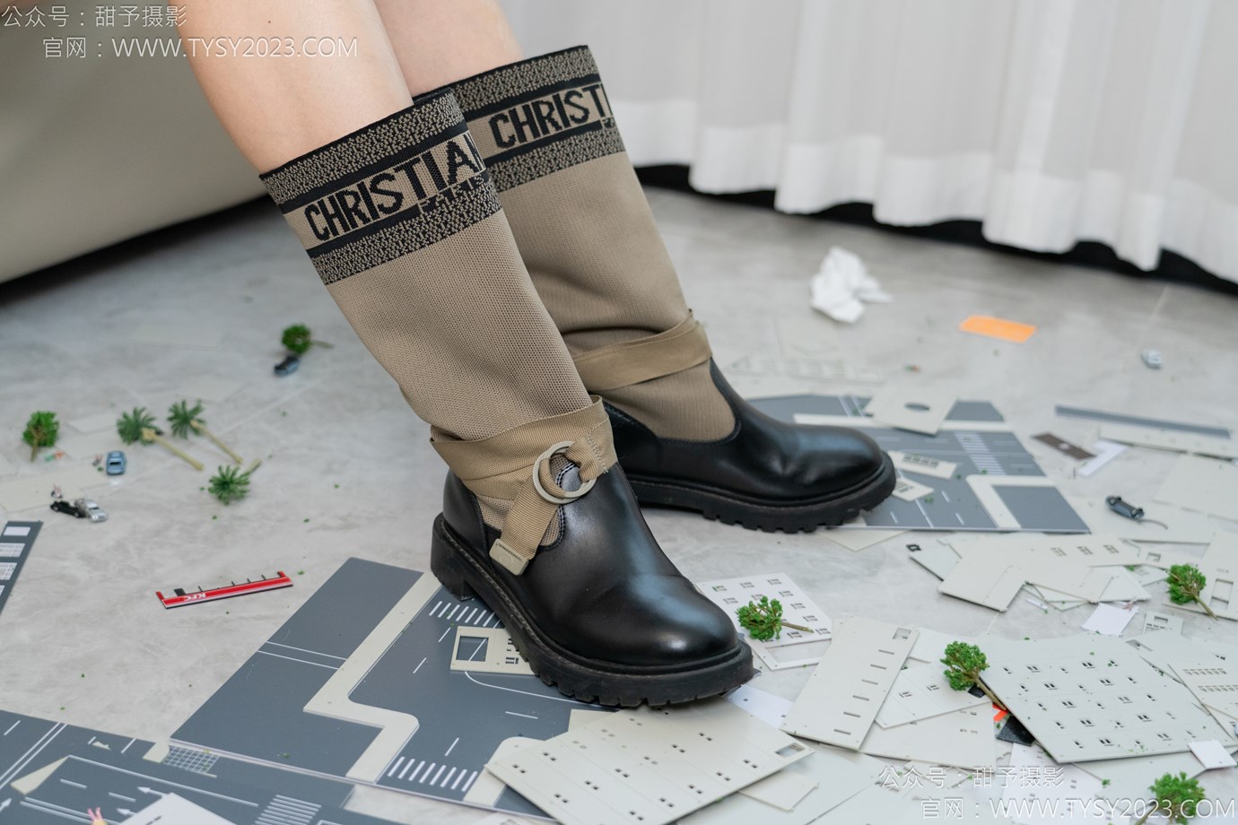 图片[70]-甜予摄影 NO.148 咖啡豆-靴子、白棉袜、裸足[133P] – 速更版-美库