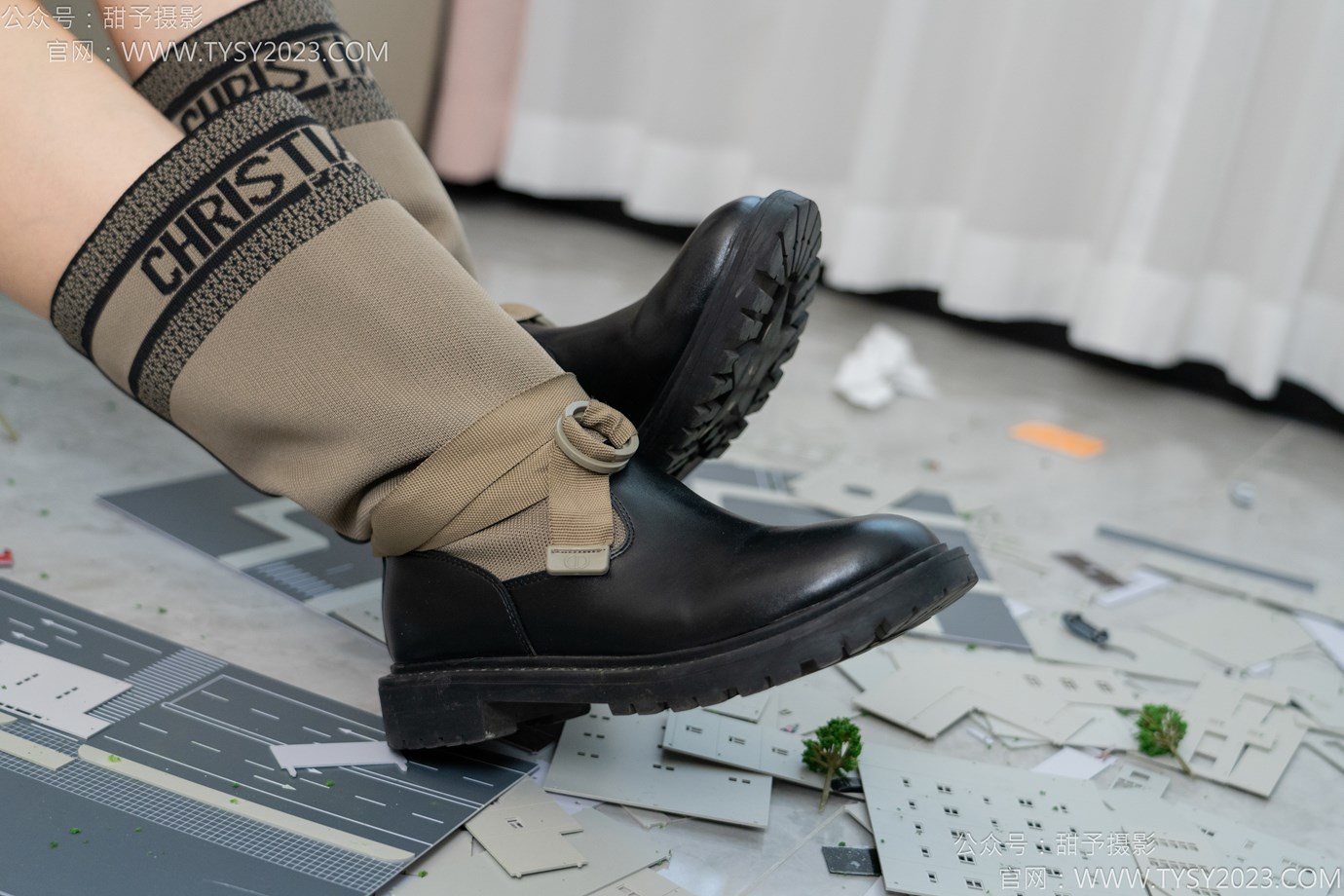 图片[73]-甜予摄影 NO.148 咖啡豆-靴子、白棉袜、裸足[133P] – 速更版-美库