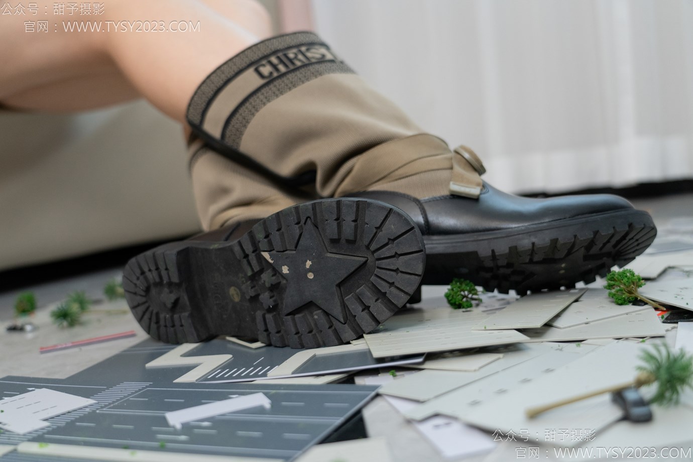 图片[104]-甜予摄影 NO.148 咖啡豆-靴子、白棉袜、裸足[133P] – 速更版-美库