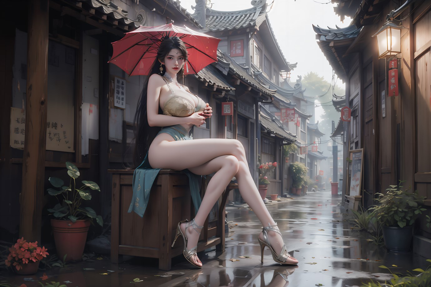 图片[13]-AI绘画 577 金瓶儿[34P] – 速更版-美库