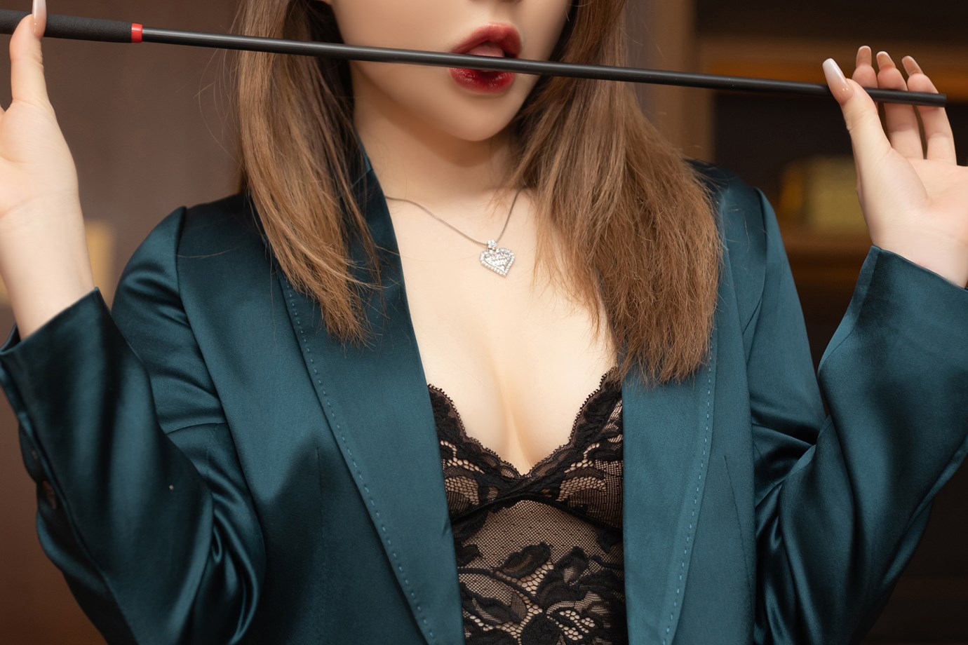 图片[15]-秀人名模鱼子酱Fish《寂寞女老板》写真[30P] – 速更版-美库