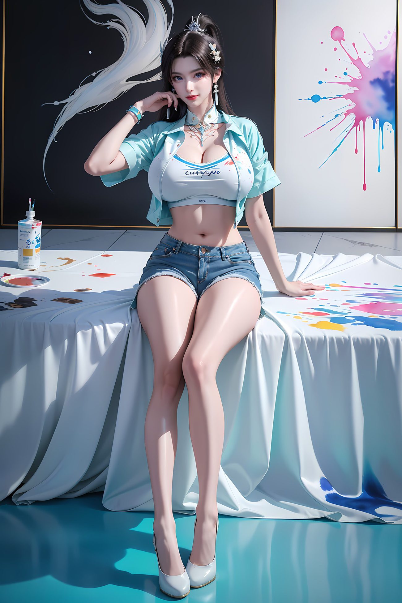 图片[18]-AI绘画 578 古薰儿 精品图集[48P] – 速更版-美库