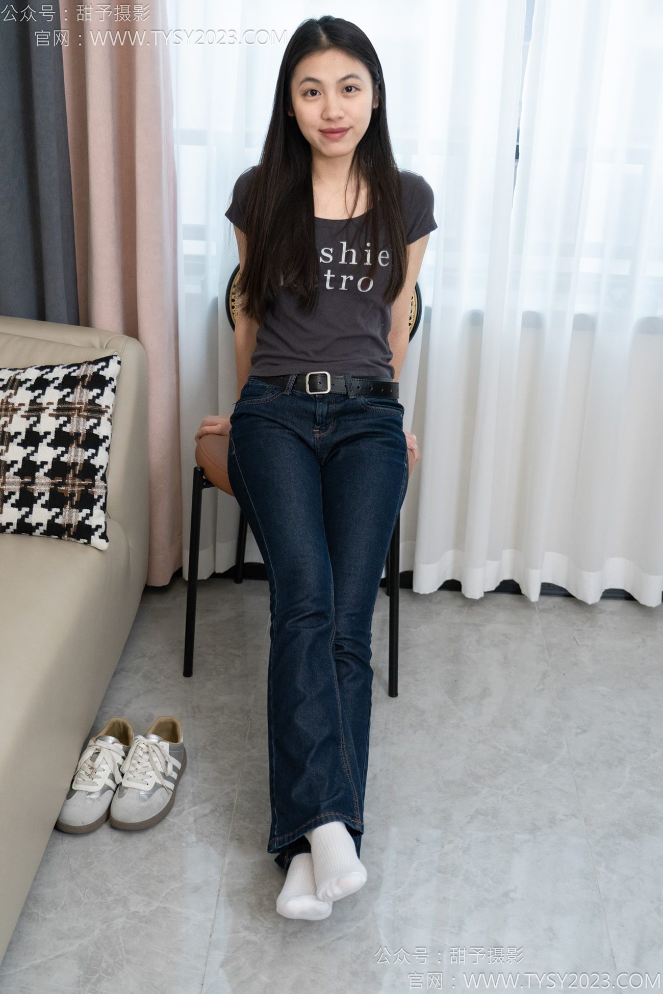 图片[69]-甜予摄影 NO.149 诺诺-板鞋、白棉袜、裸足[69P] – 速更版-美库