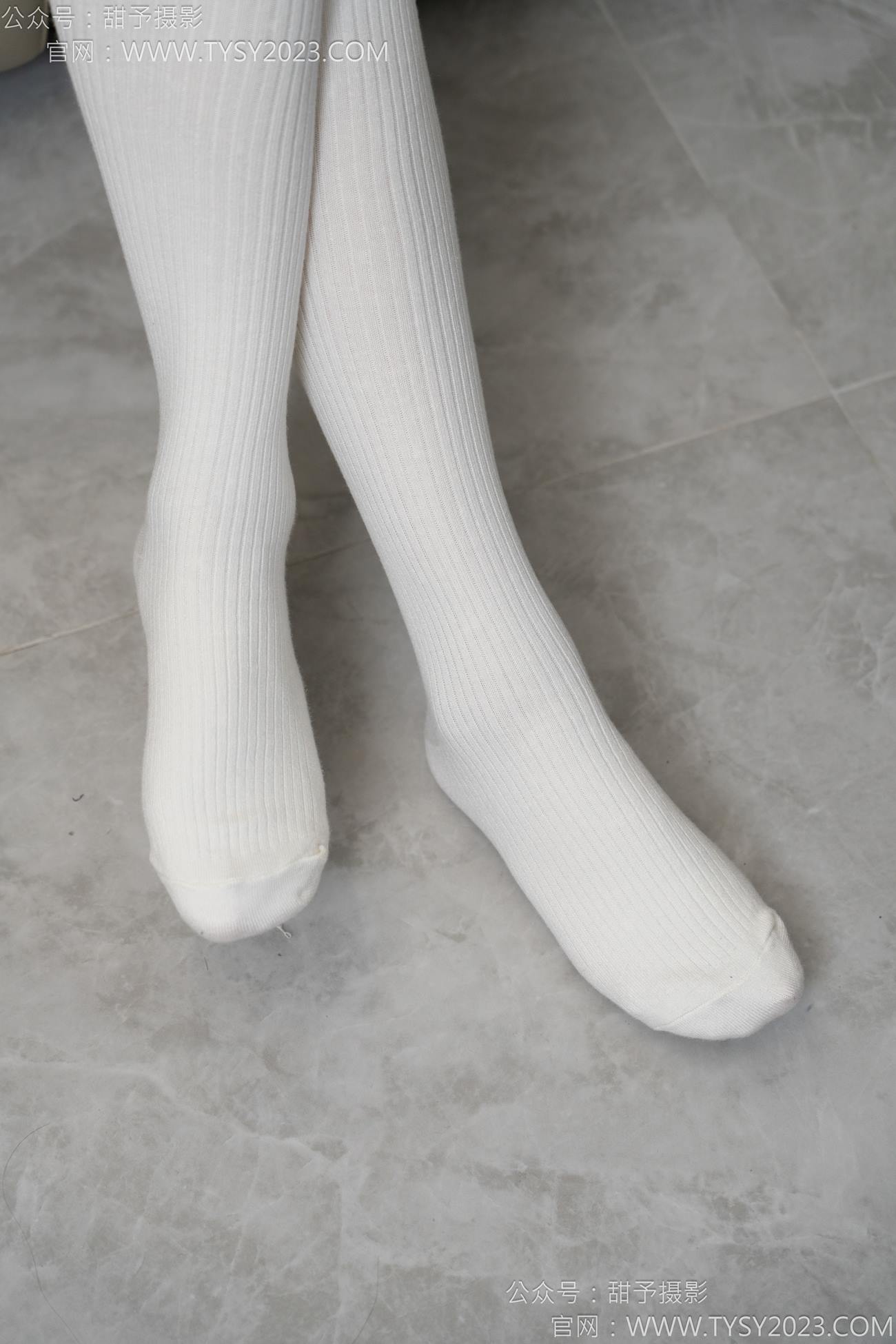 图片[37]-甜予摄影 NO.150 澜澜-皮鞋、大腿袜、小腿袜、波点白丝袜[131P] – 速更版-美库